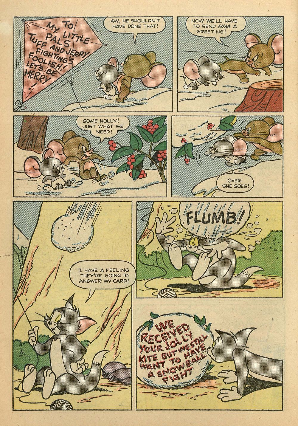 Read online M.G.M.'s Tom and Jerry's Winter Fun comic -  Issue #5 - 10