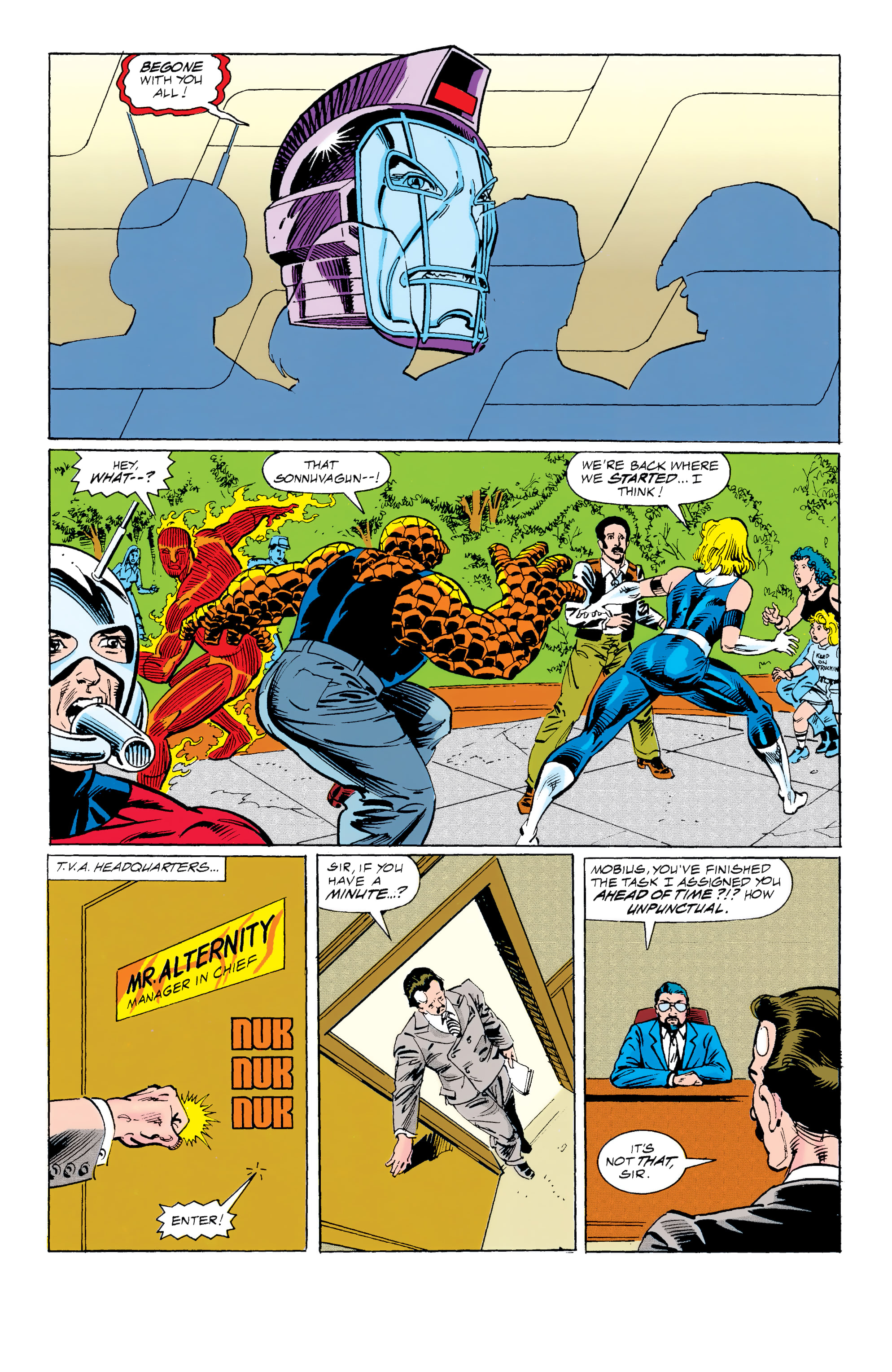 Read online Fantastic Four Epic Collection comic -  Issue # Nobody Gets Out Alive (Part 4) - 55