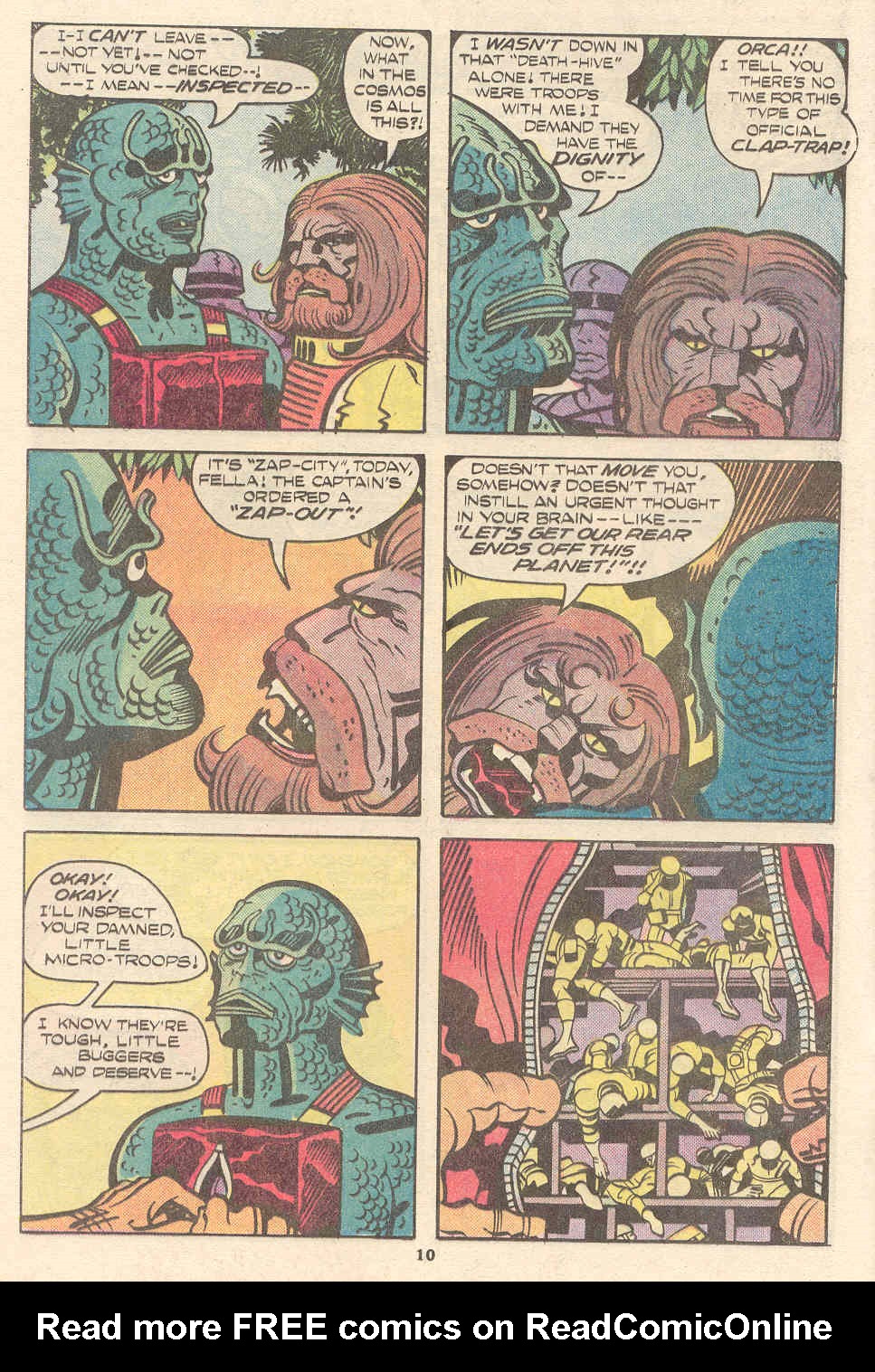 Read online Captain Victory and the Galactic Rangers (1981) comic -  Issue #8 - 13