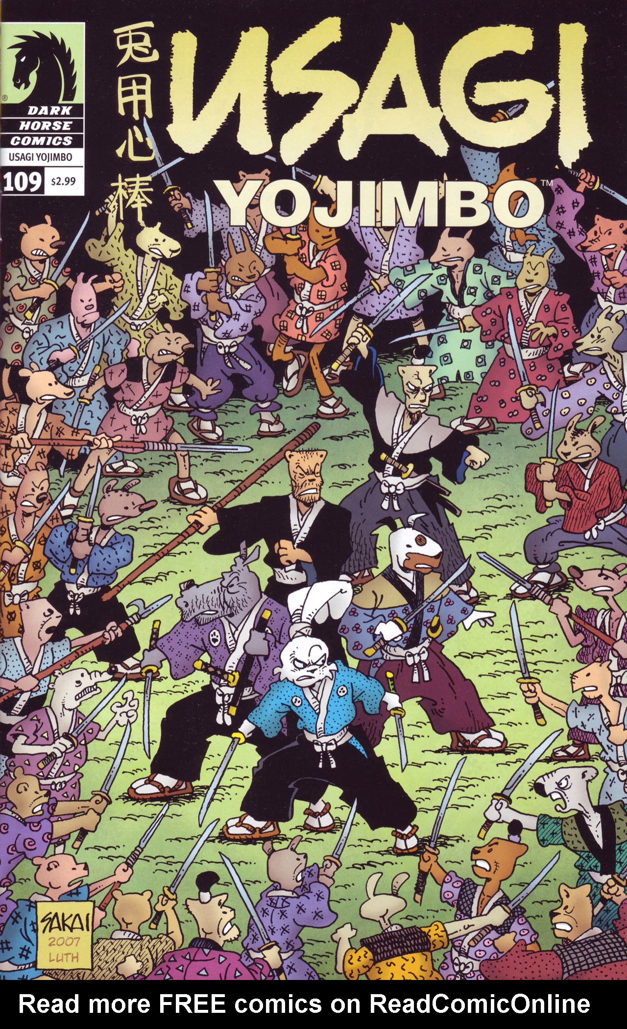 Read online Usagi Yojimbo (1996) comic -  Issue #109 - 1