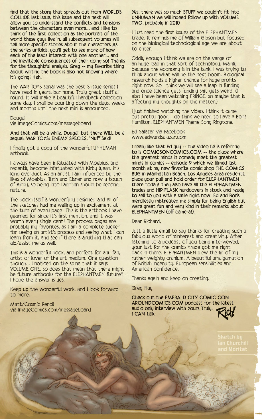 Read online Elephantmen comic -  Issue #14 - 30
