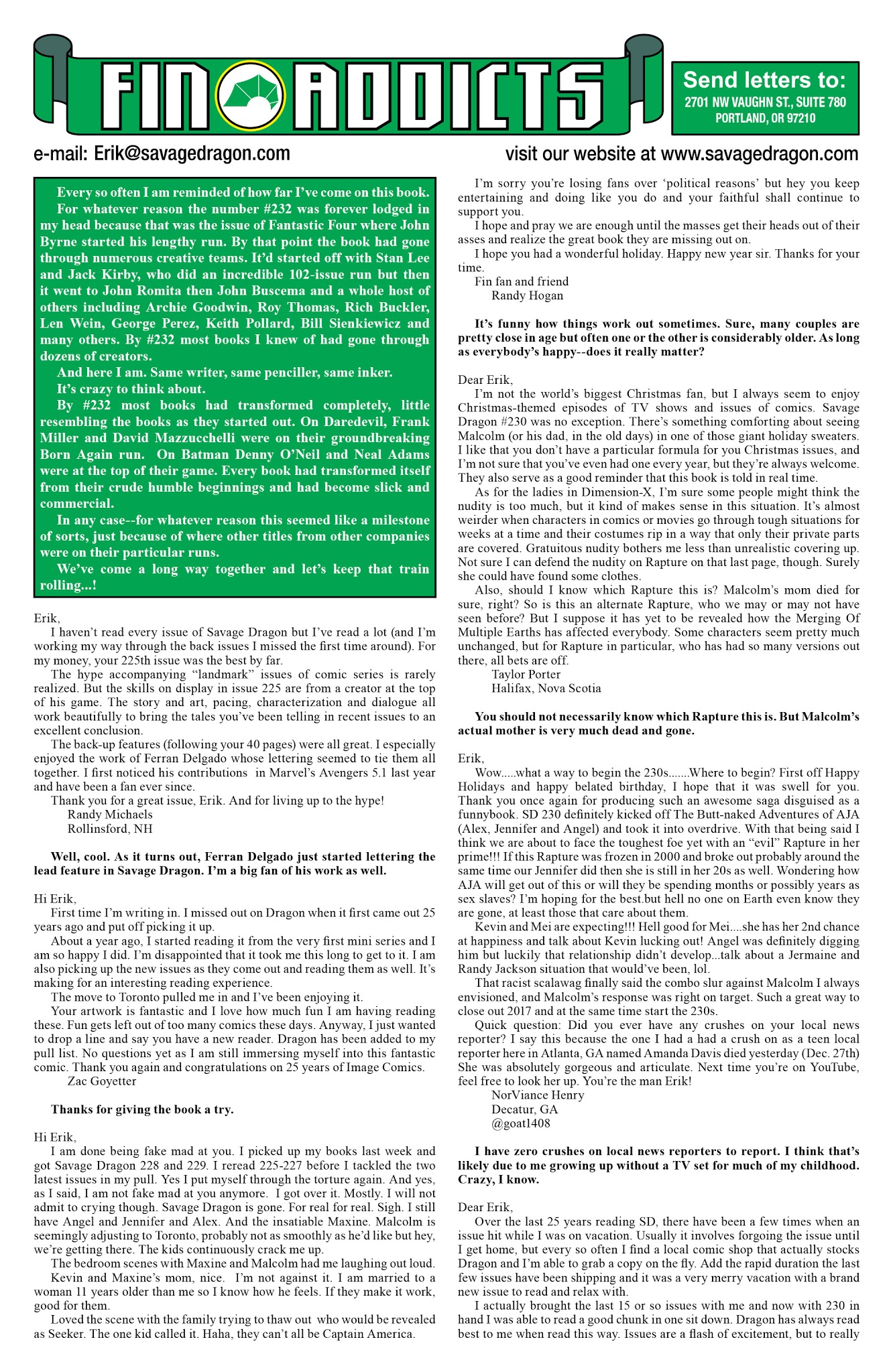Read online The Savage Dragon (1993) comic -  Issue #232 - 23