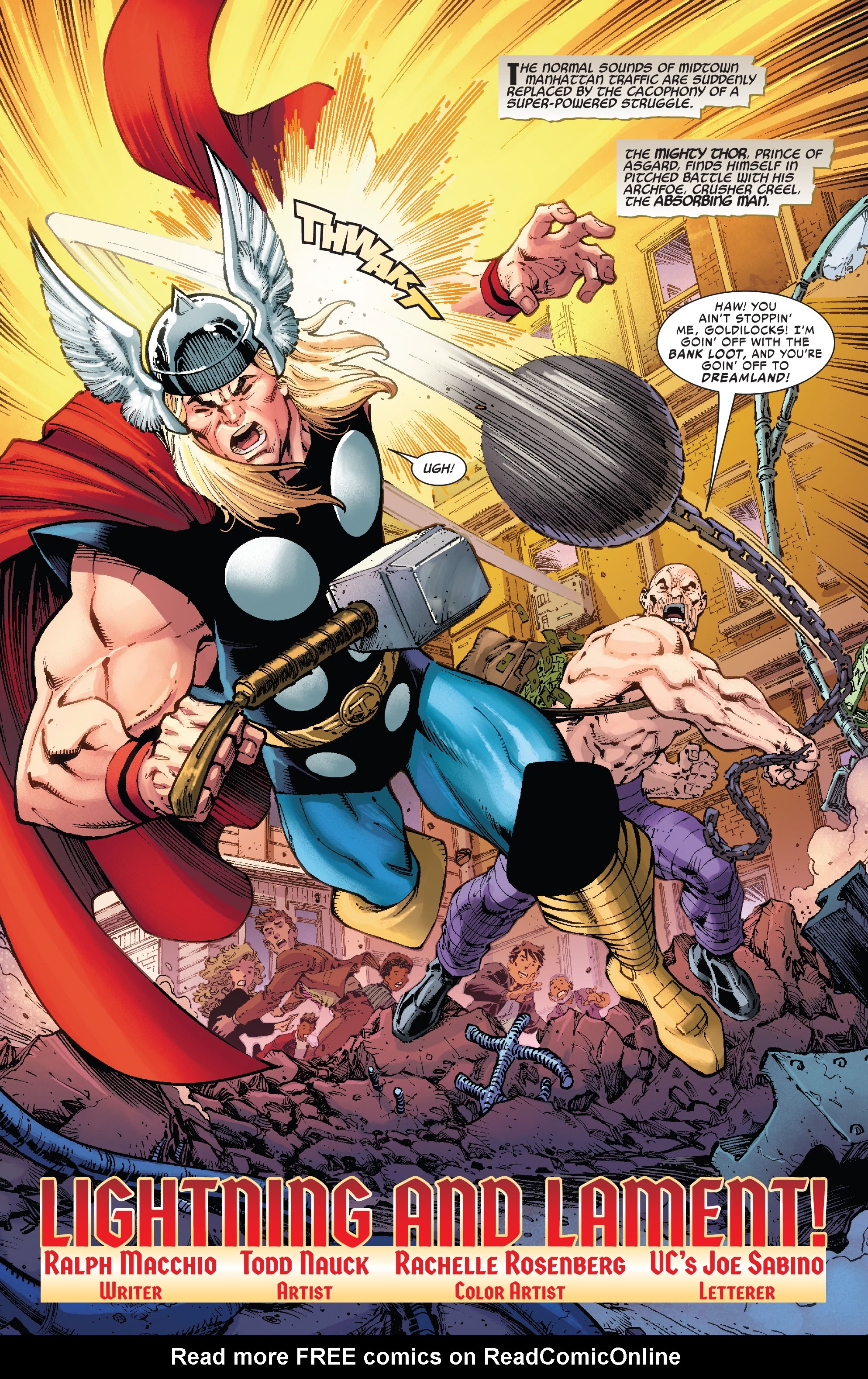 Read online Thor: Lightning and Lament comic -  Issue #1 - 4