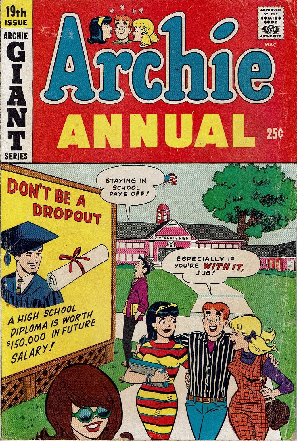 Read online Archie Annual comic -  Issue #19 - 1