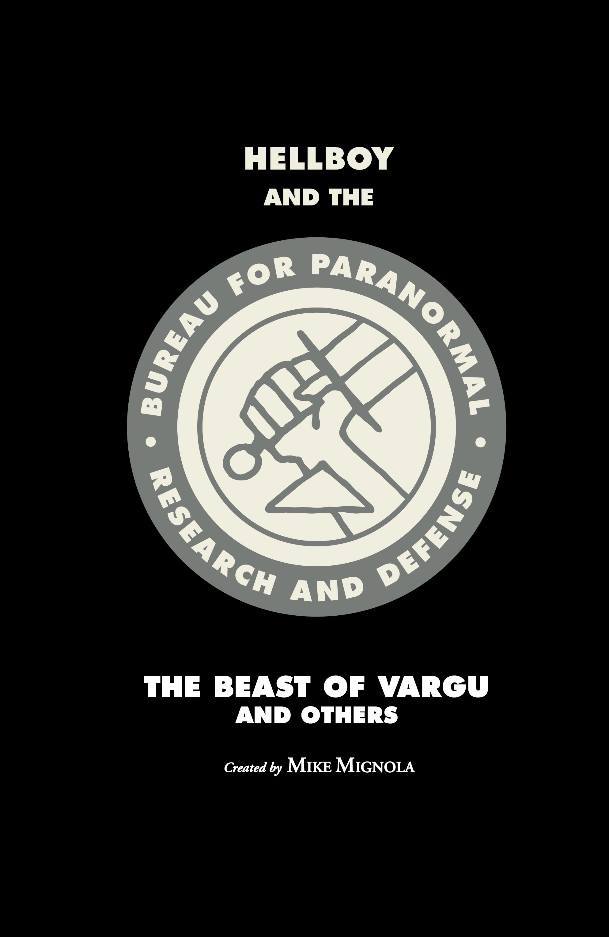 Read online Hellboy and the B.P.R.D.: The Beast of Vargu and Others comic -  Issue # TPB (Part 1) - 2