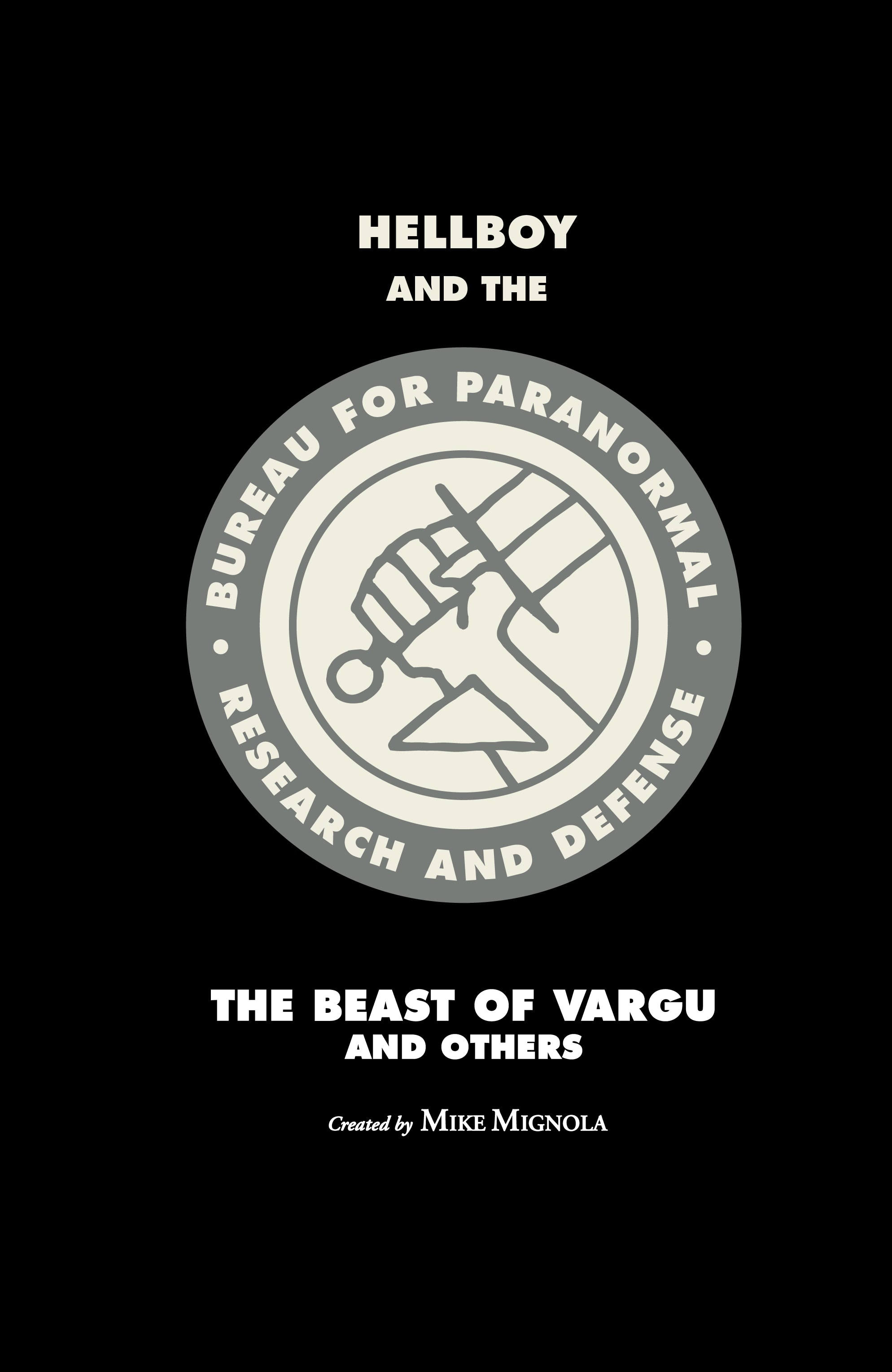 Read online Hellboy and the B.P.R.D.: The Beast of Vargu and Others comic -  Issue # TPB (Part 1) - 2