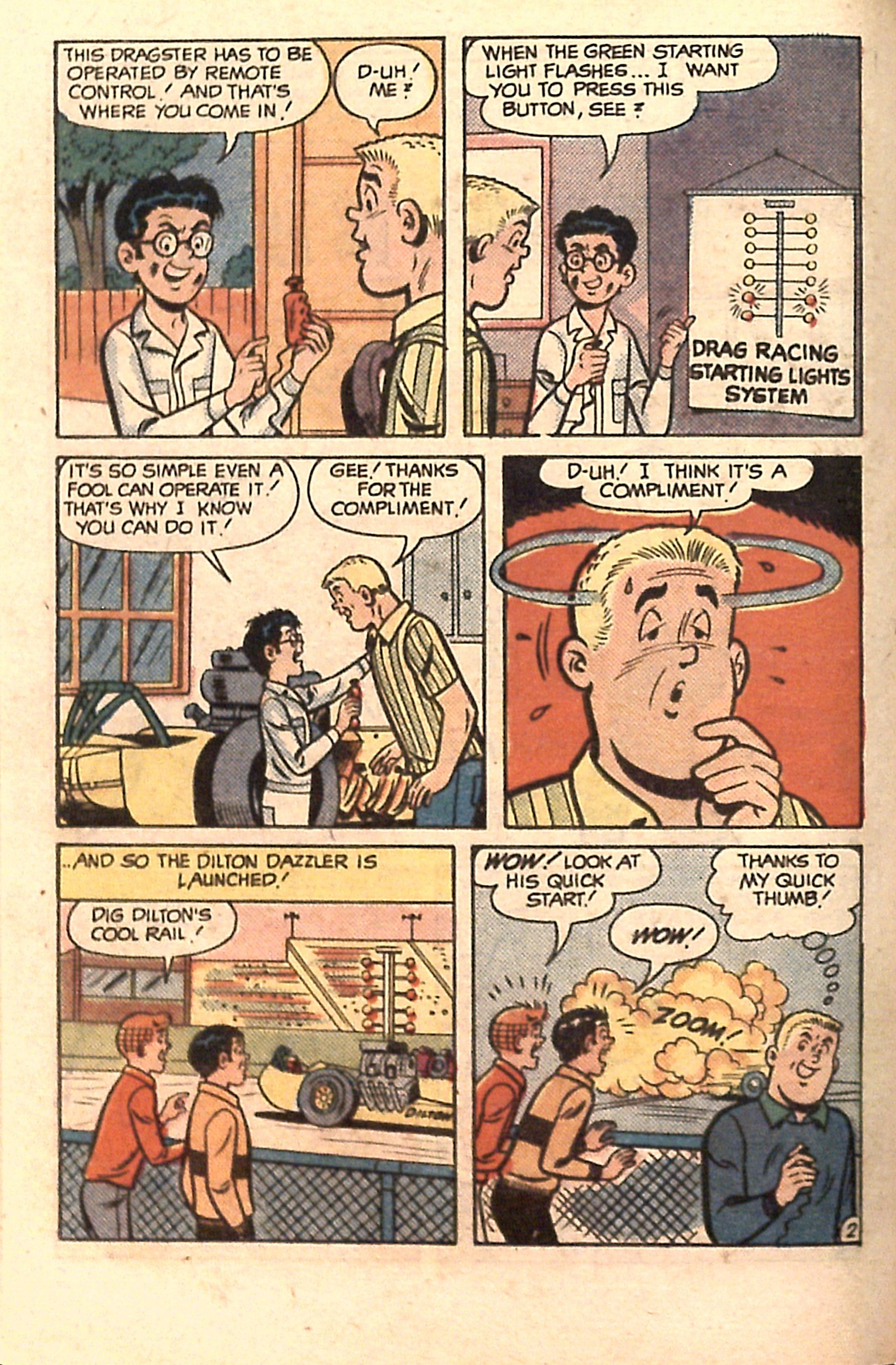 Read online Archie...Archie Andrews, Where Are You? Digest Magazine comic -  Issue #20 - 74