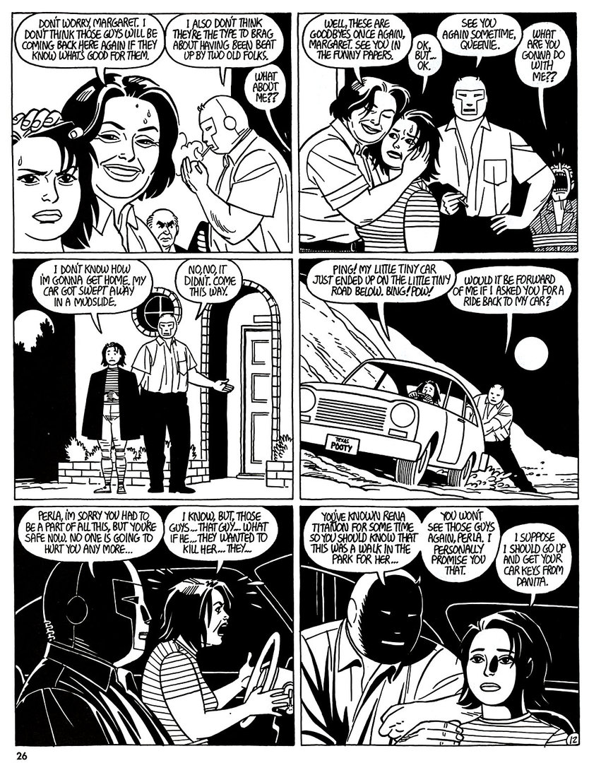 Read online Love and Rockets (1982) comic -  Issue #49 - 28