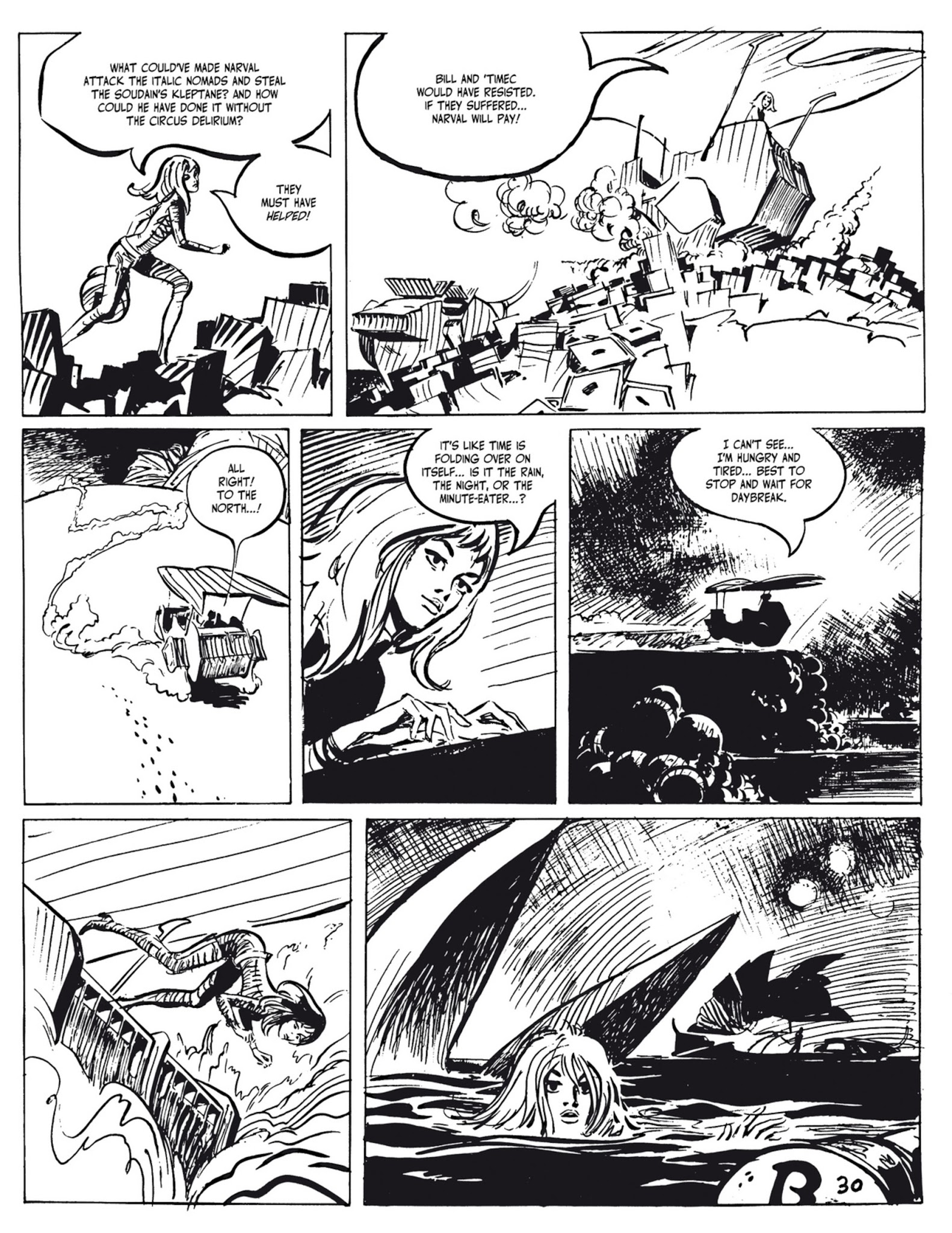 Read online Barbarella and The Wrath of the Minute-Eater comic -  Issue # TPB - 35