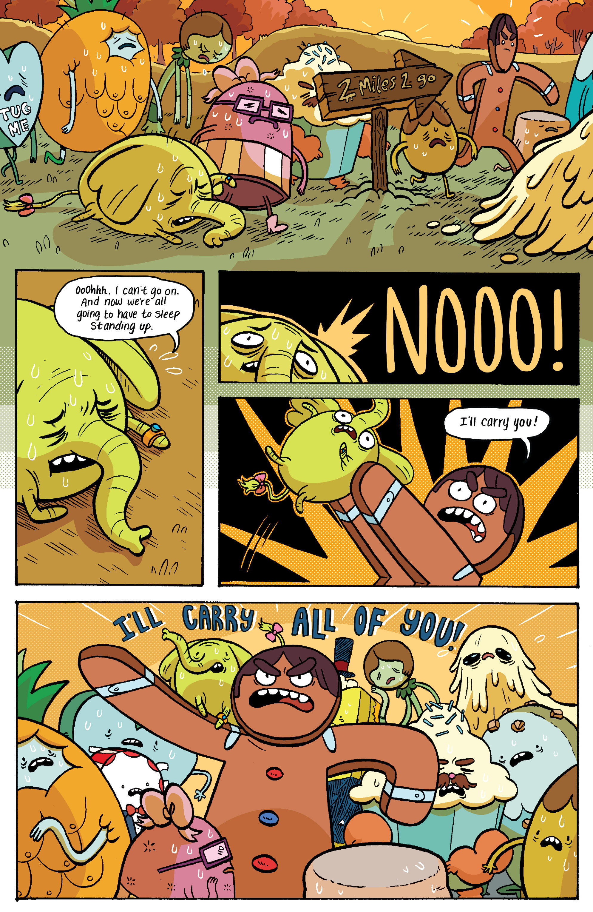 Read online Adventure Time: Banana Guard Academ comic -  Issue #2 - 16