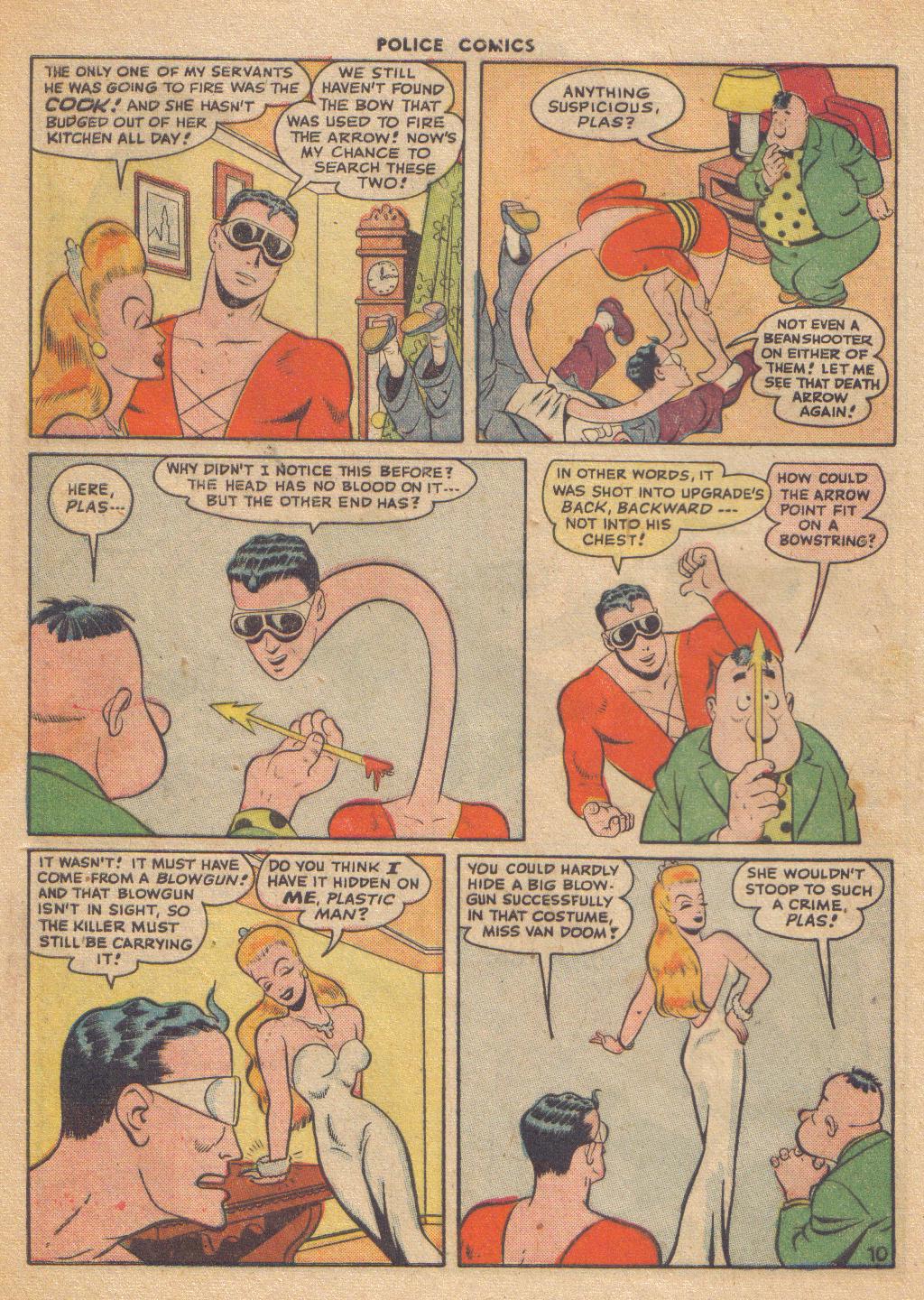 Read online Police Comics comic -  Issue #62 - 12