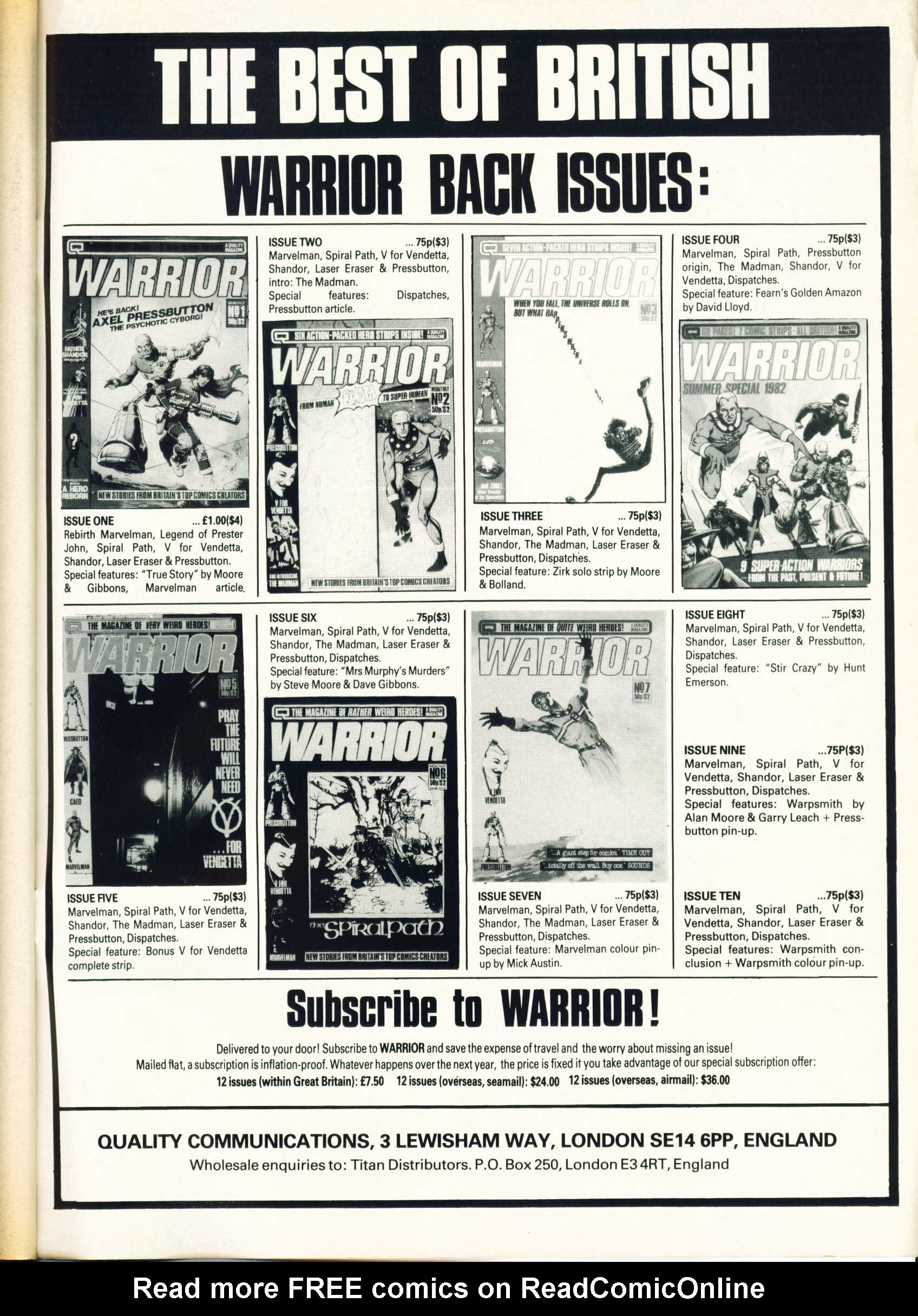 Warrior Issue #11 #12 - English 51