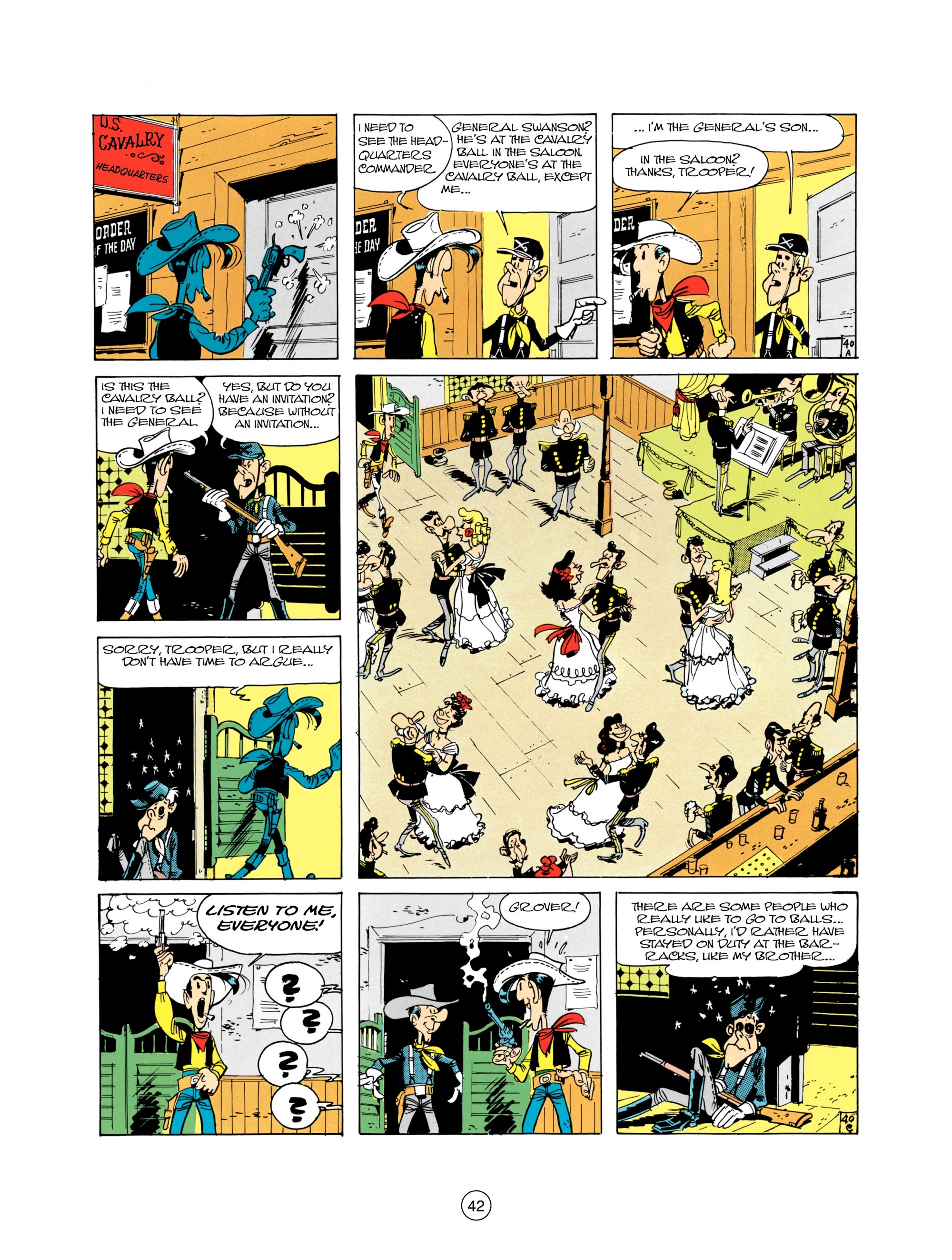 Read online A Lucky Luke Adventure comic -  Issue #21 - 42