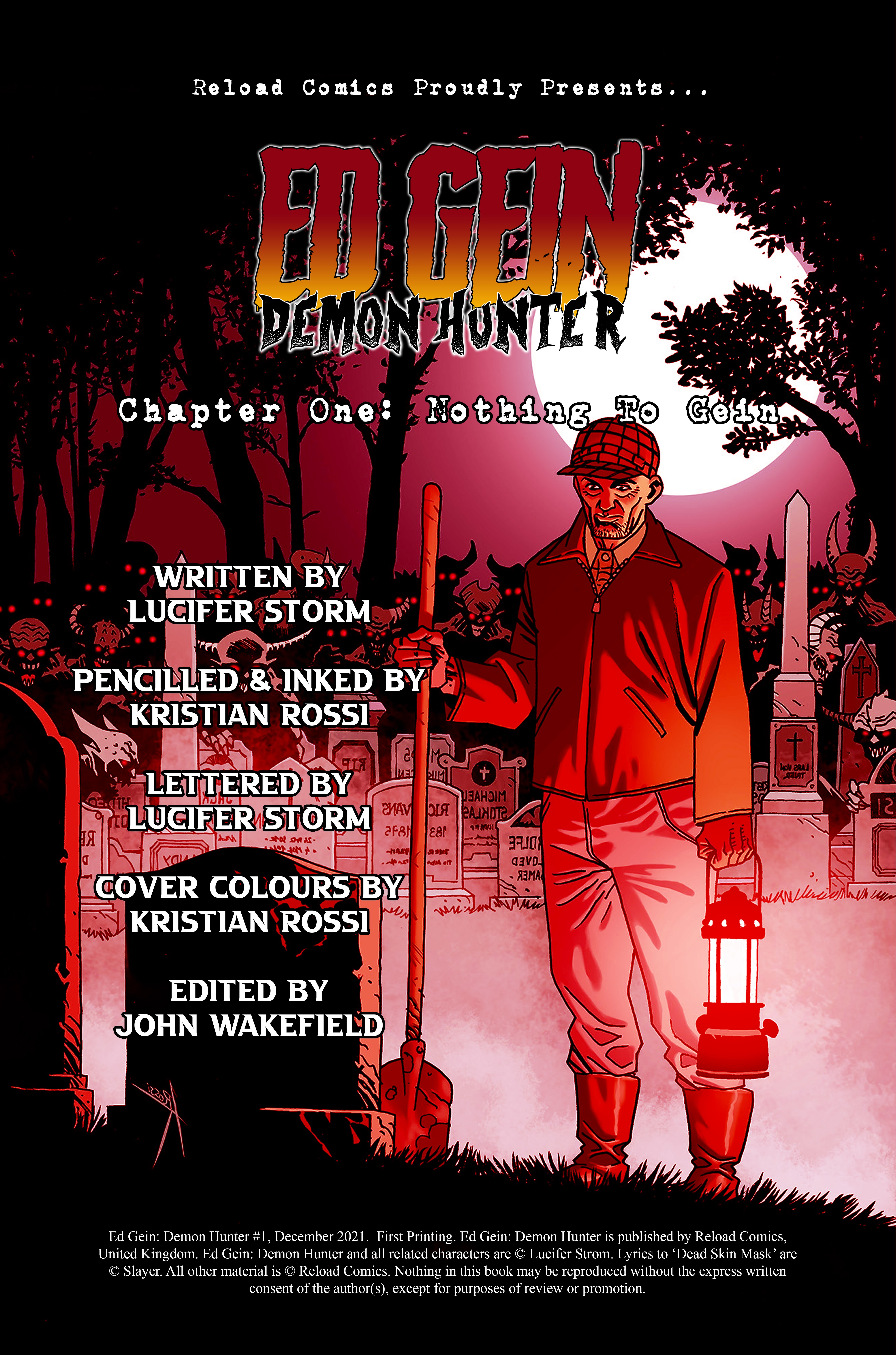 Read online Ed Gein: Demon Hunter comic -  Issue #1 - 2