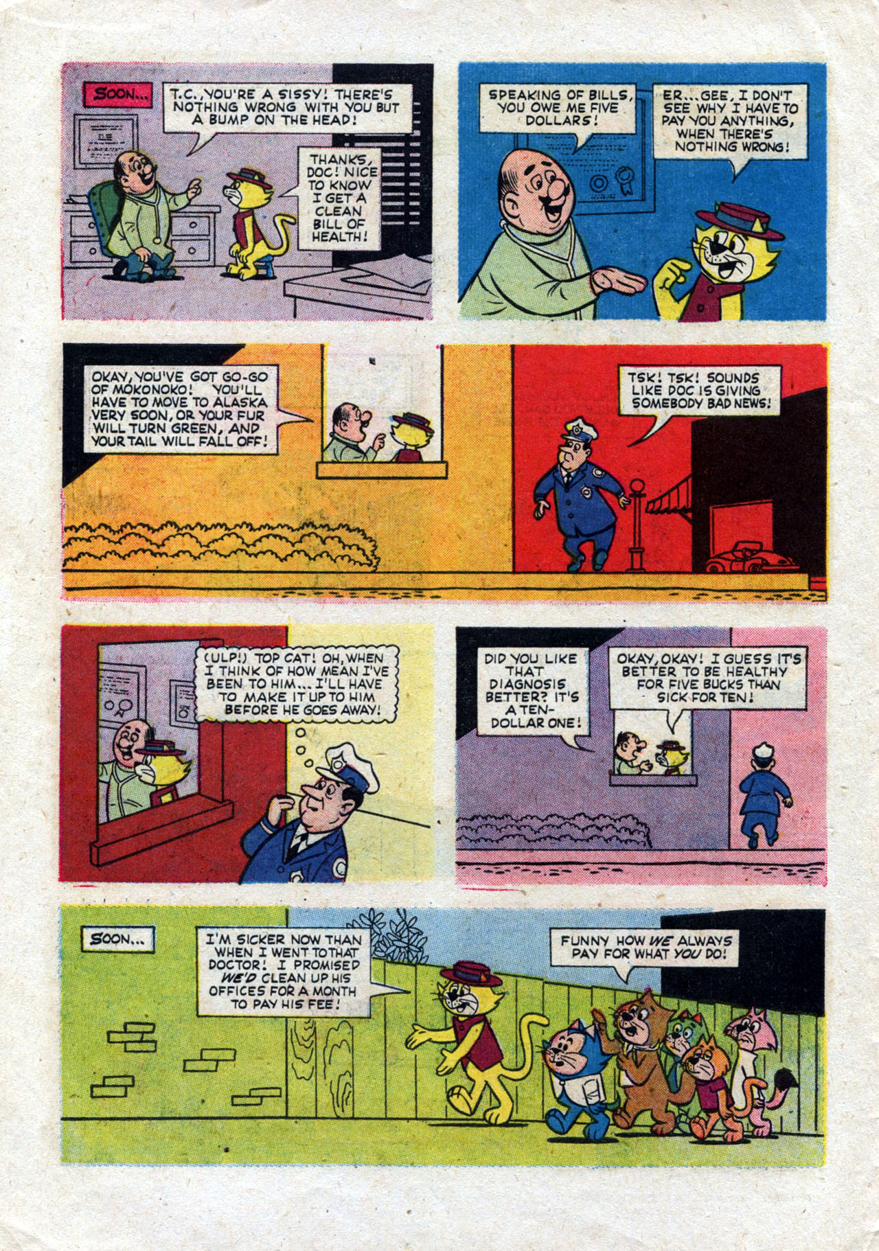Read online Top Cat (1962) comic -  Issue #5 - 10