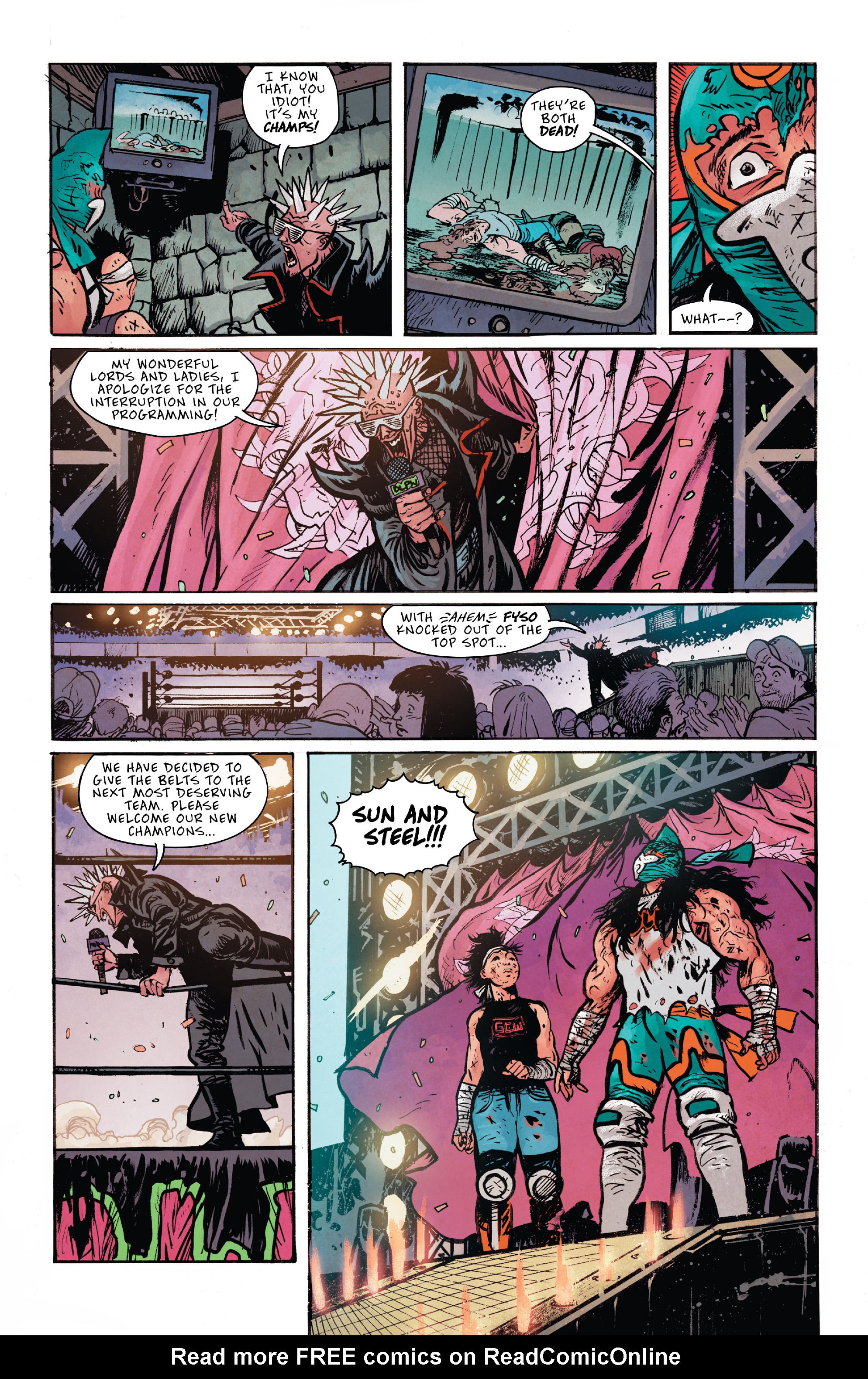 Read online Do a Powerbomb comic -  Issue #6 - 14