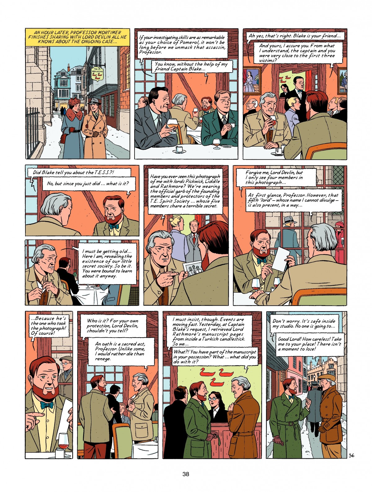 Read online Blake & Mortimer comic -  Issue #18 - 38