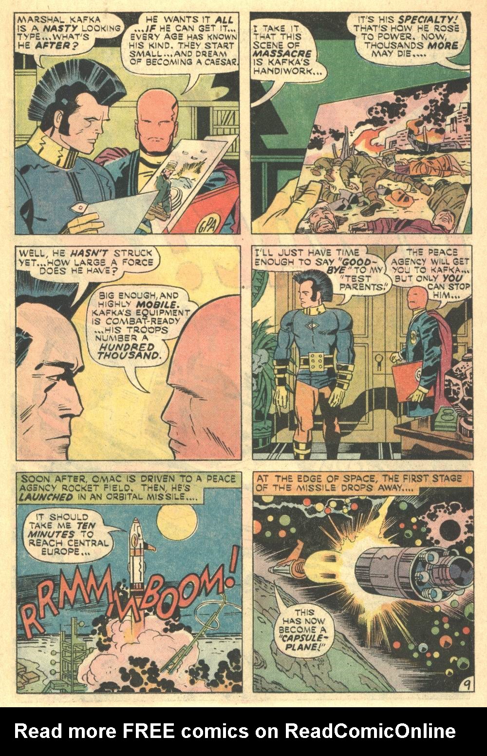 Read online OMAC (1974) comic -  Issue #3 - 9