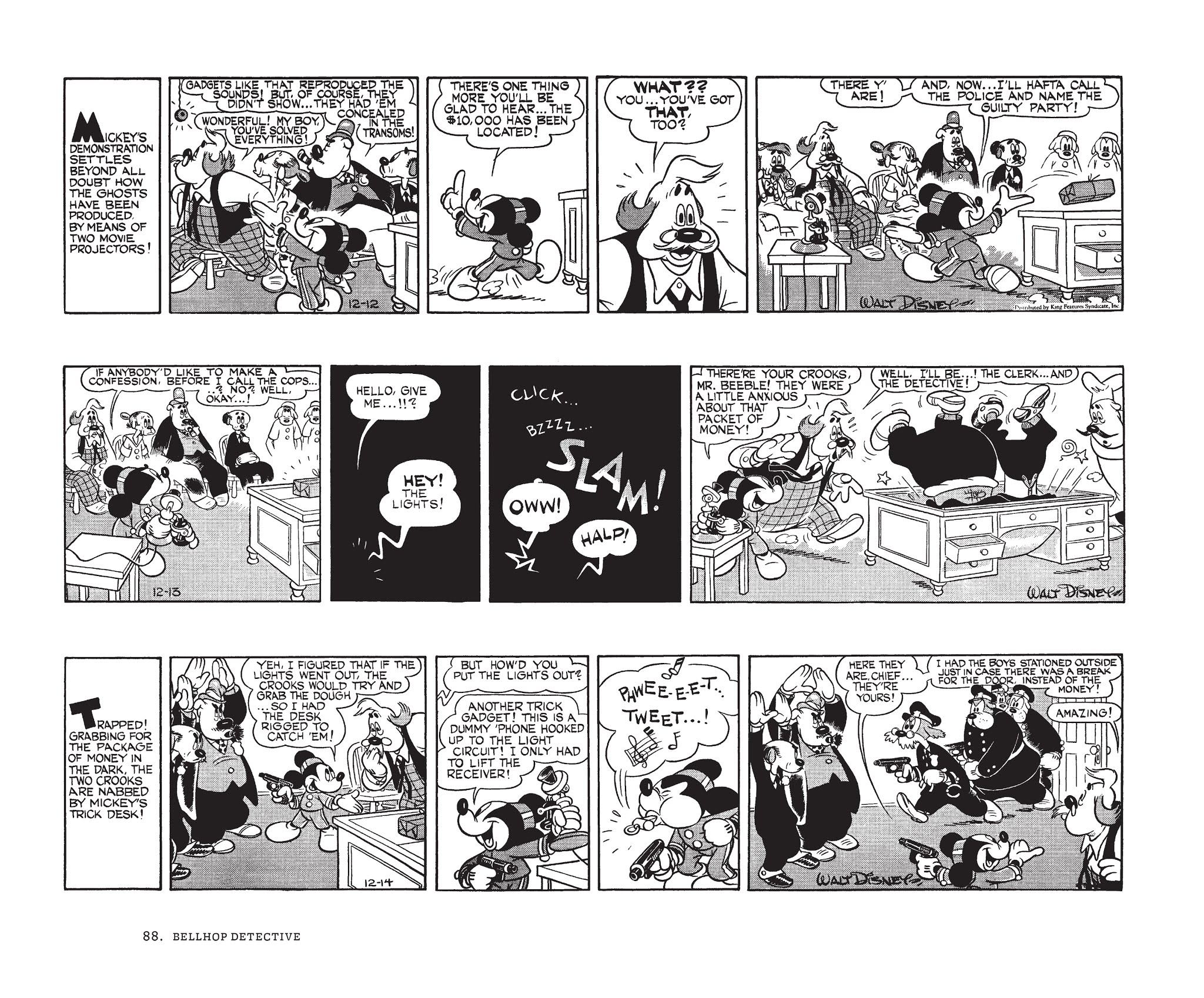 Read online Walt Disney's Mickey Mouse by Floyd Gottfredson comic -  Issue # TPB 6 (Part 1) - 88
