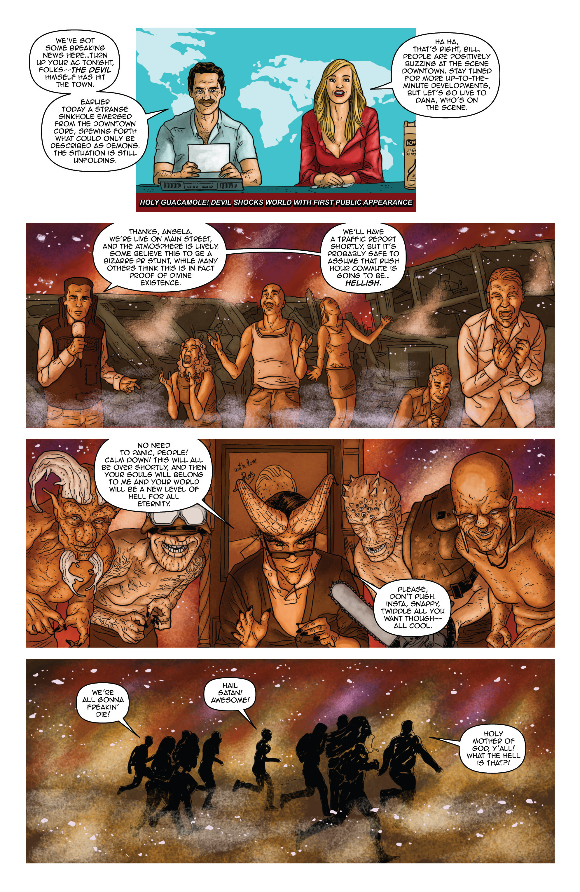 Read online Hot Damn comic -  Issue #5 - 8