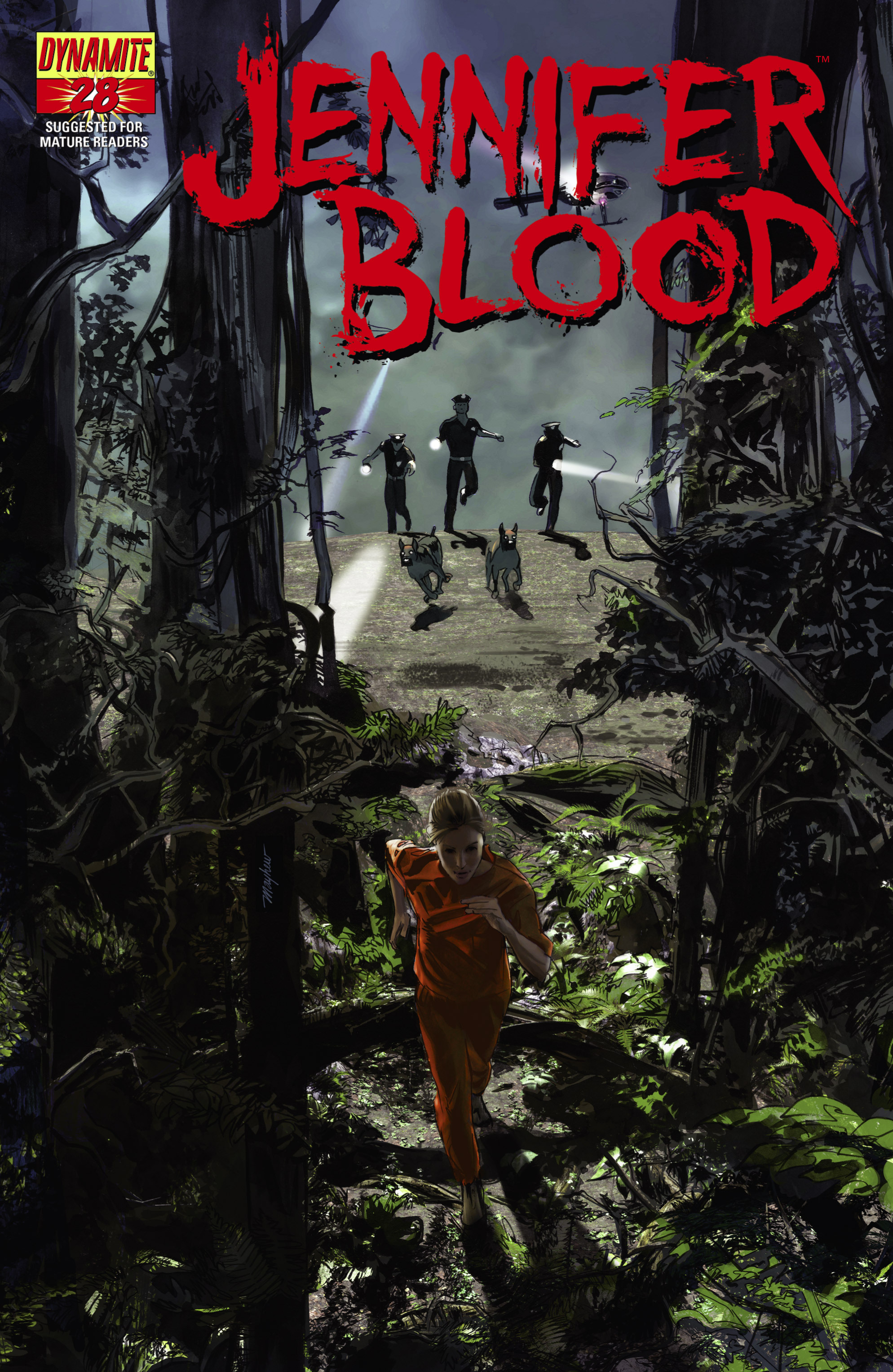 Read online Jennifer Blood comic -  Issue #28 - 1