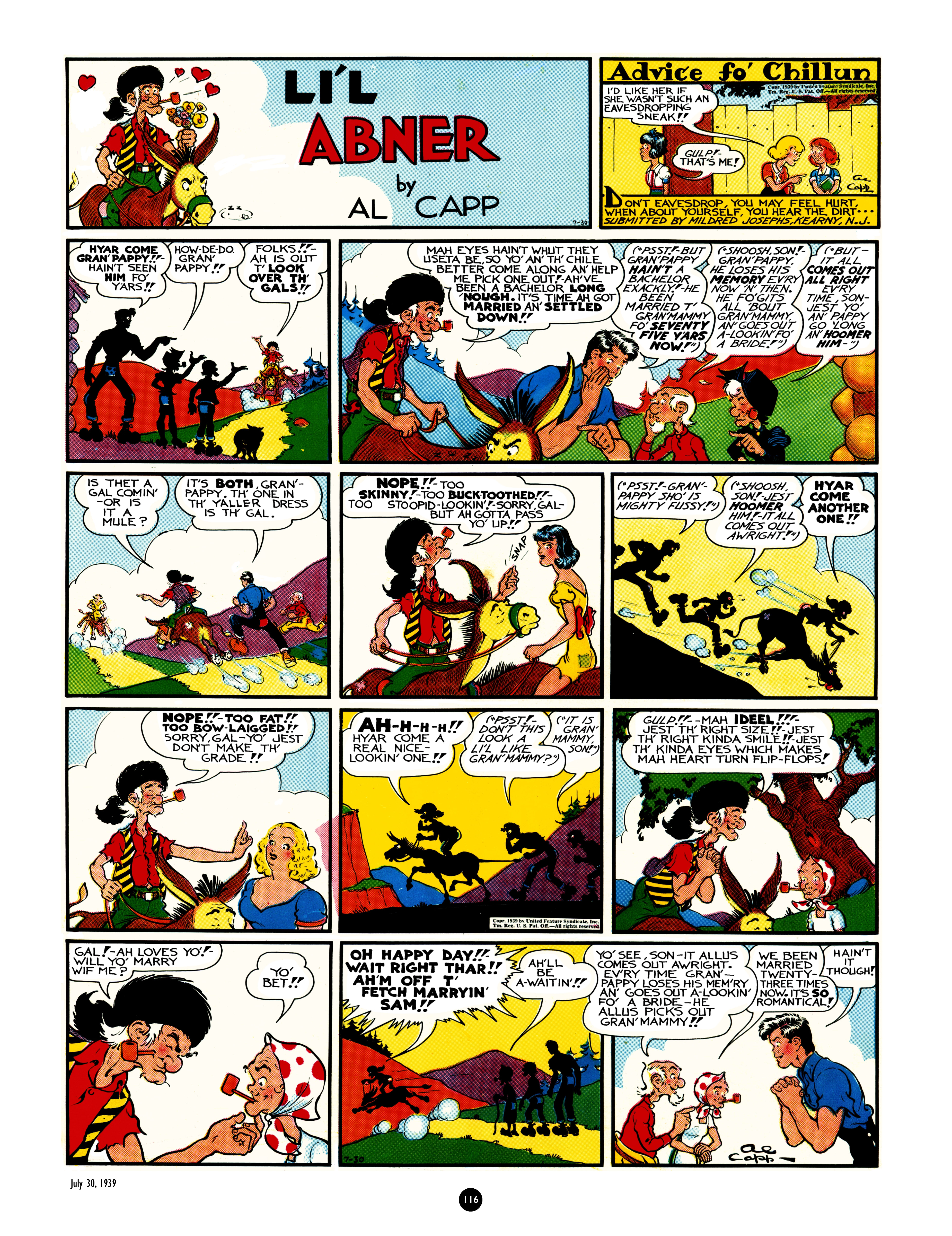 Read online Al Capp's Li'l Abner Complete Daily & Color Sunday Comics comic -  Issue # TPB 3 (Part 2) - 18