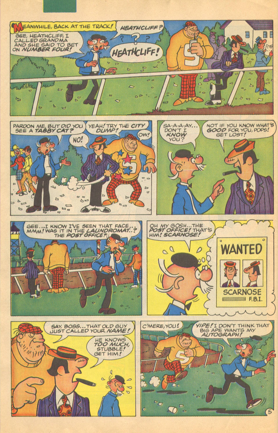 Read online Heathcliff's Funhouse comic -  Issue #5 - 6
