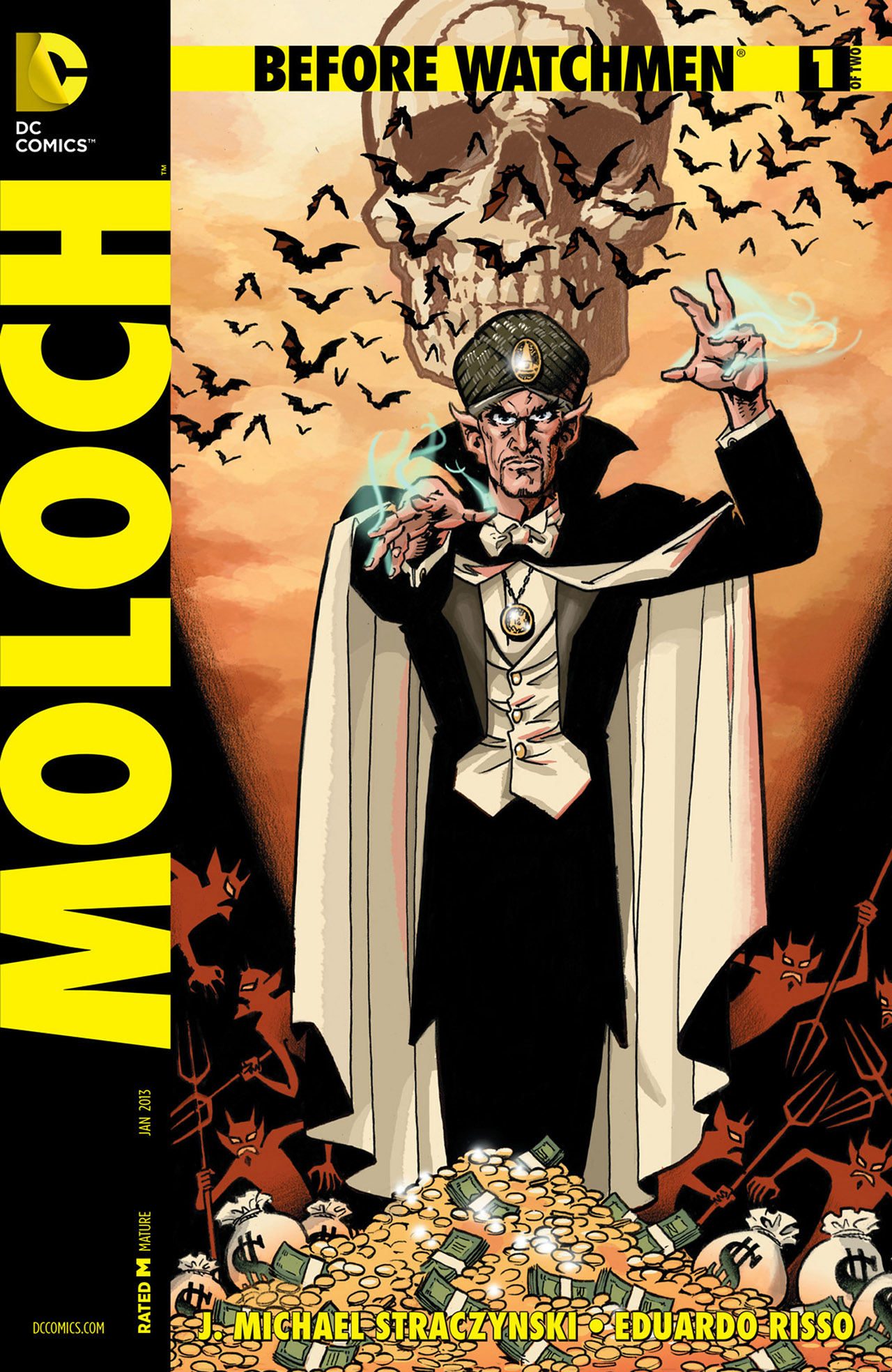 Read online Before Watchmen: Moloch comic -  Issue #1 - 2