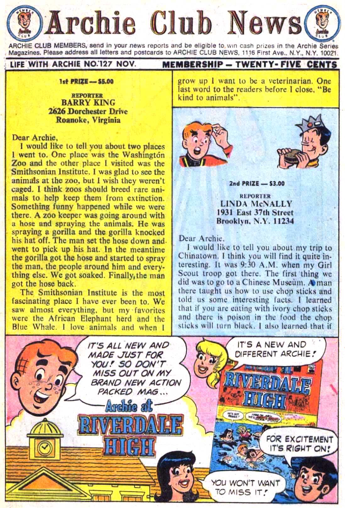 Read online Life With Archie (1958) comic -  Issue #127 - 16