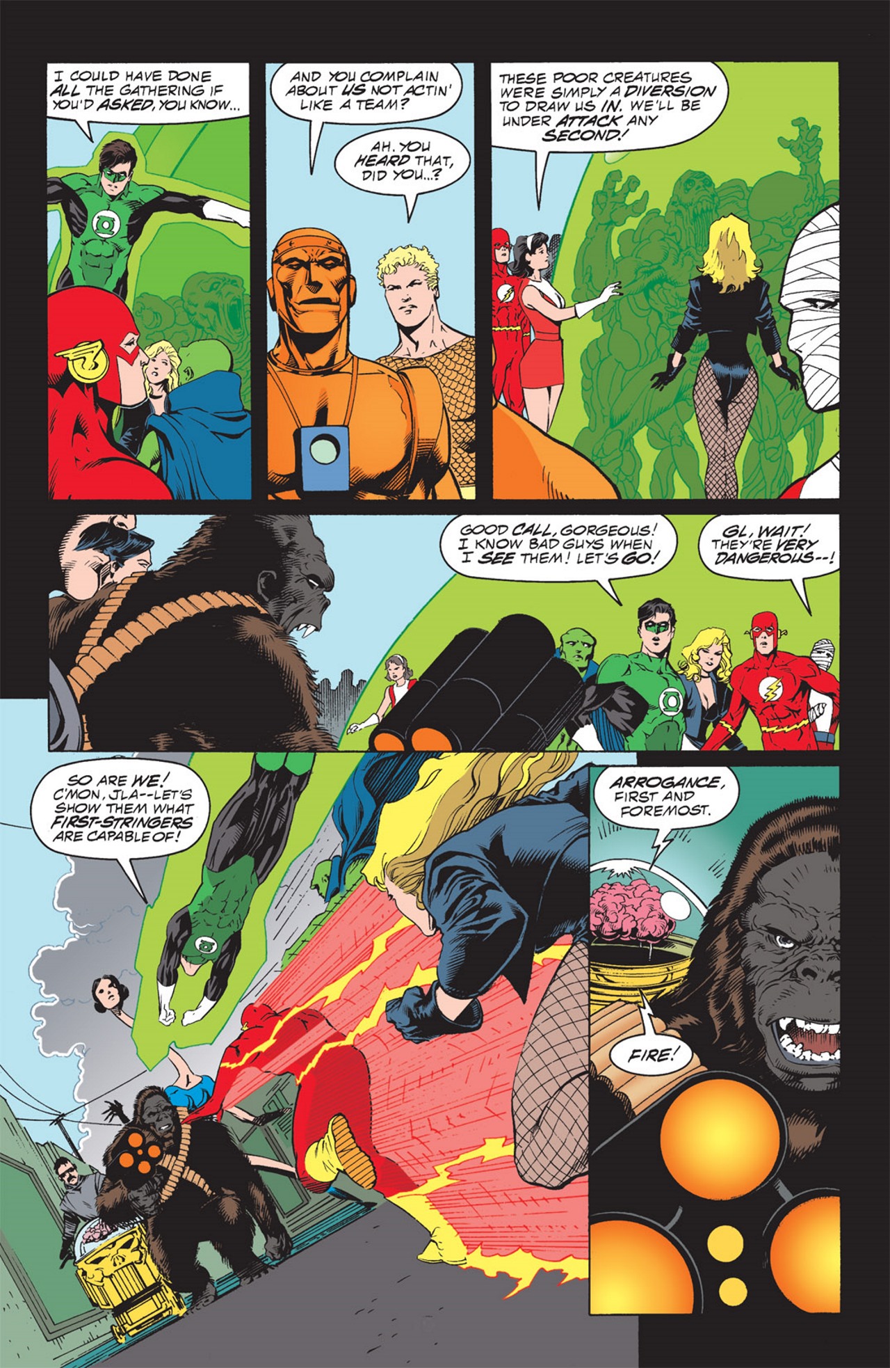 Read online JLA: Year One comic -  Issue #5 - 19