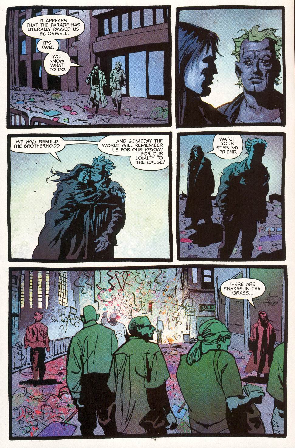 Read online The Brotherhood comic -  Issue #9 - 9