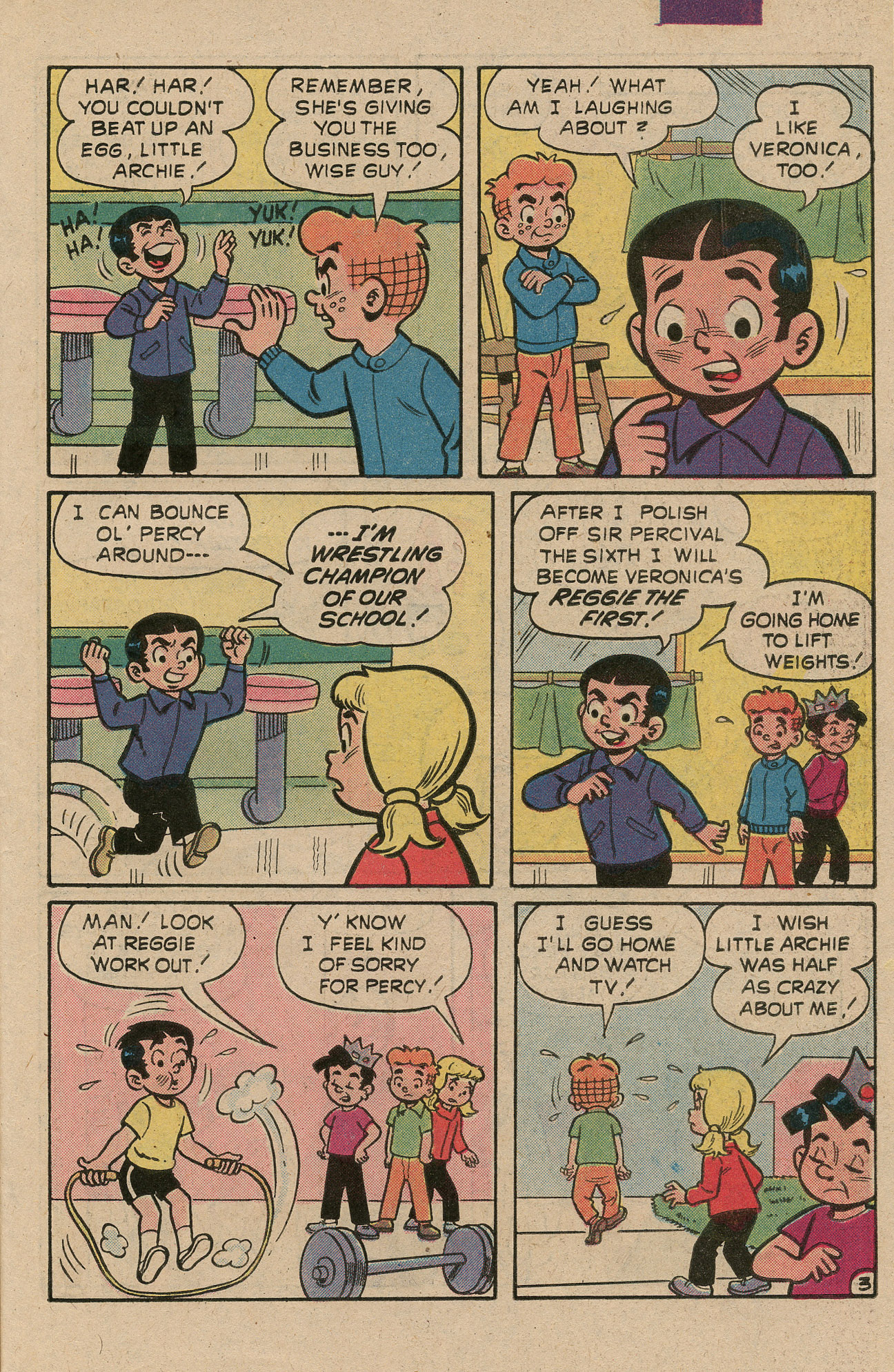 Read online Archie's TV Laugh-Out comic -  Issue #72 - 31