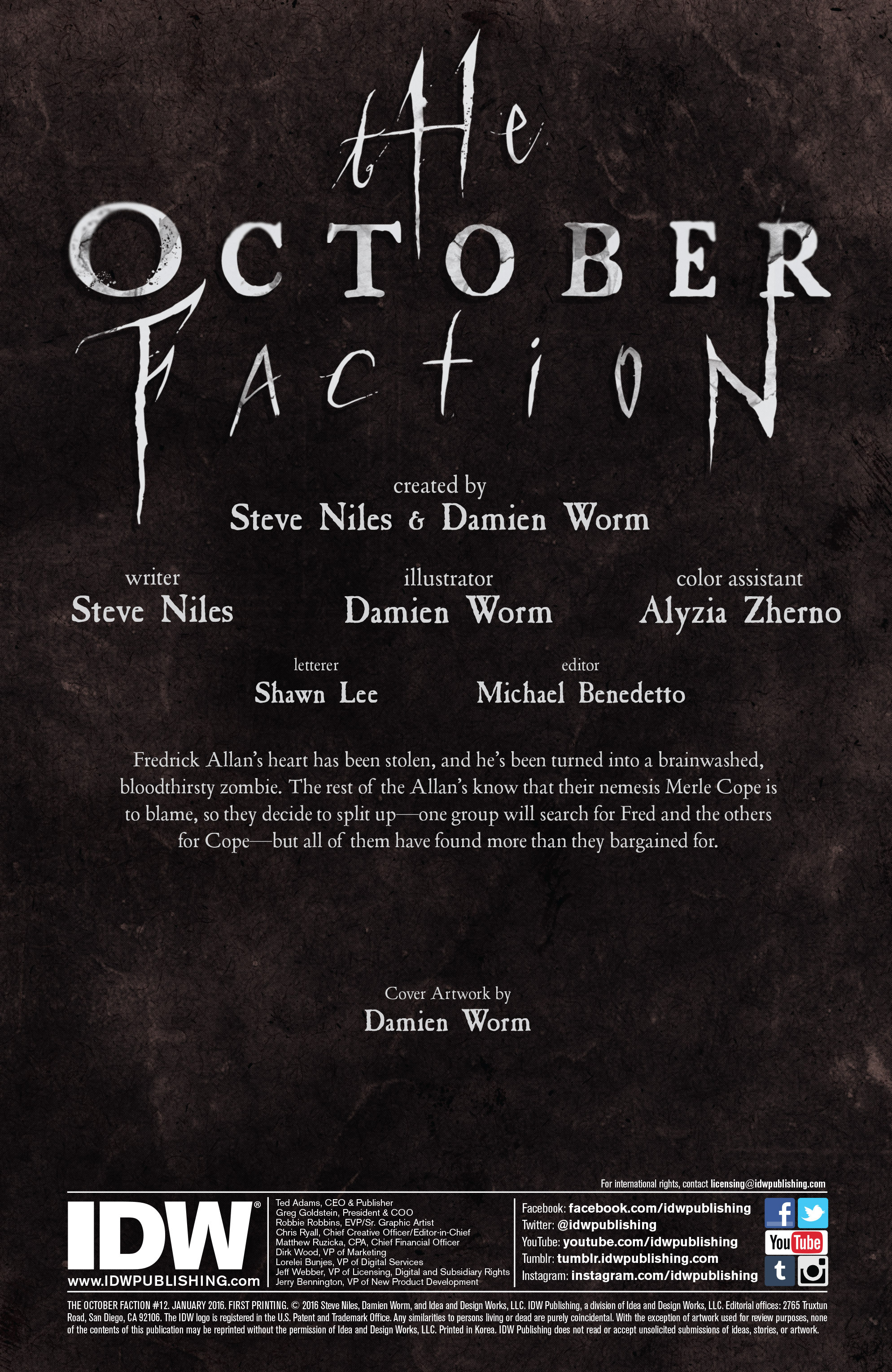 Read online The October Faction comic -  Issue #12 - 2