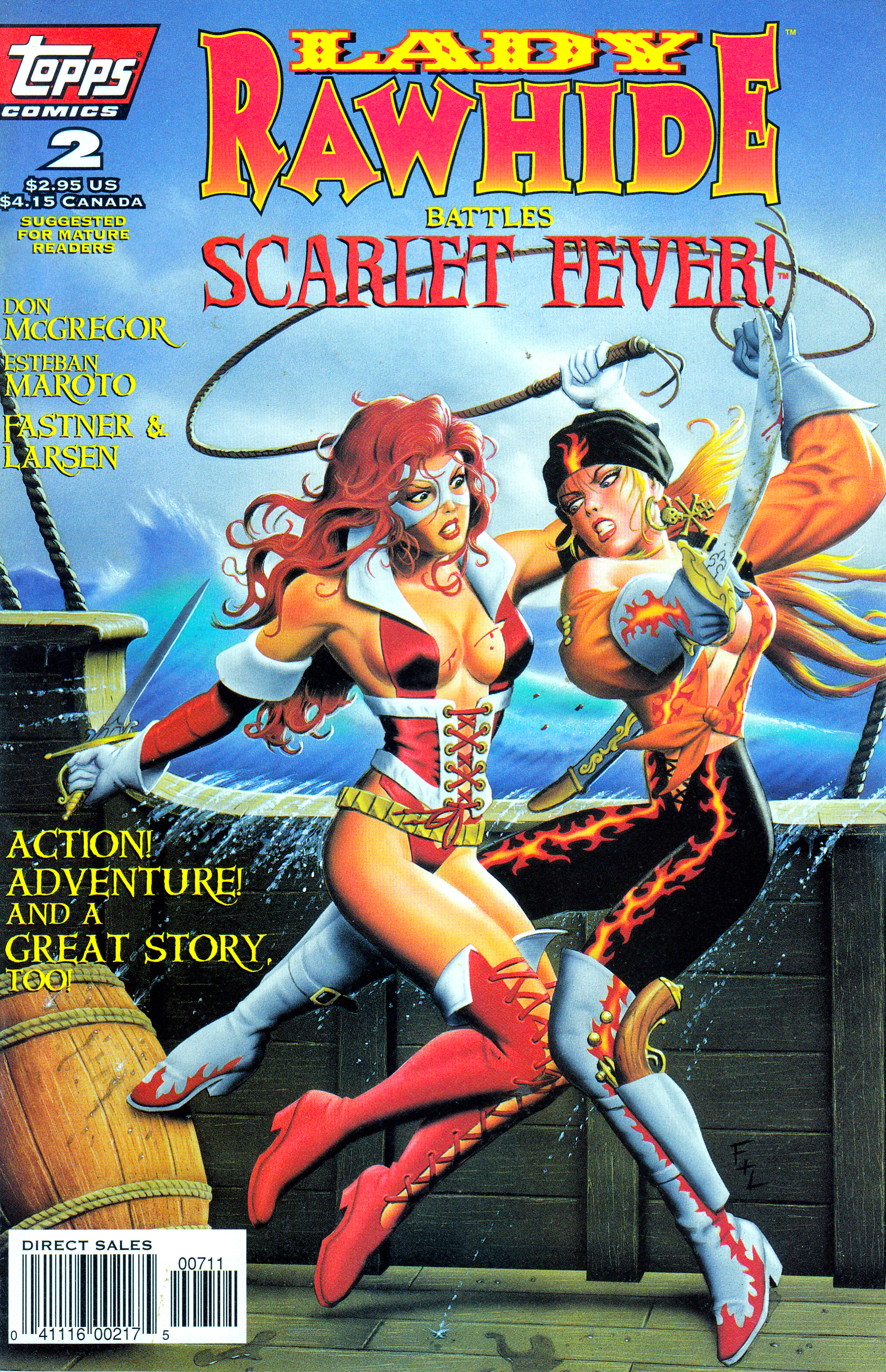 Read online Lady Rawhide comic -  Issue #2 - 1