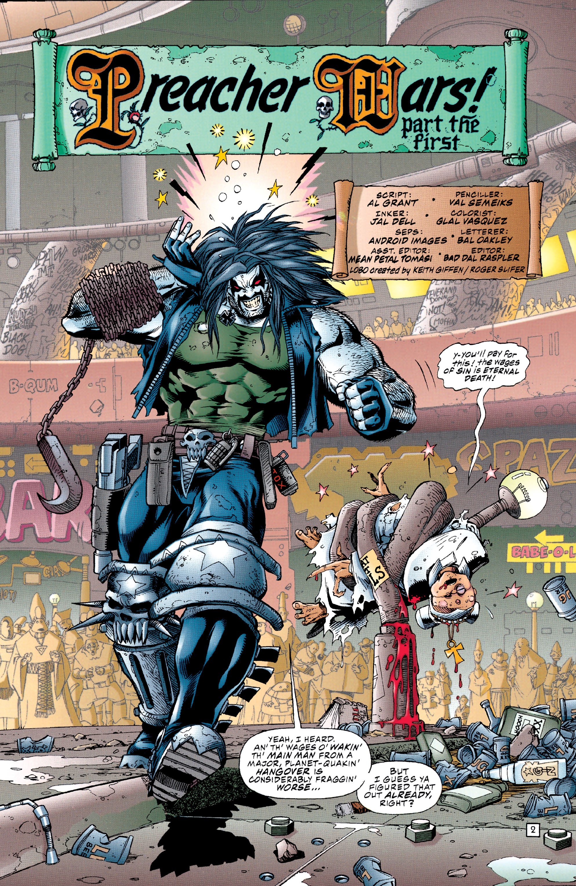 Read online Lobo (1993) comic -  Issue #10 - 3