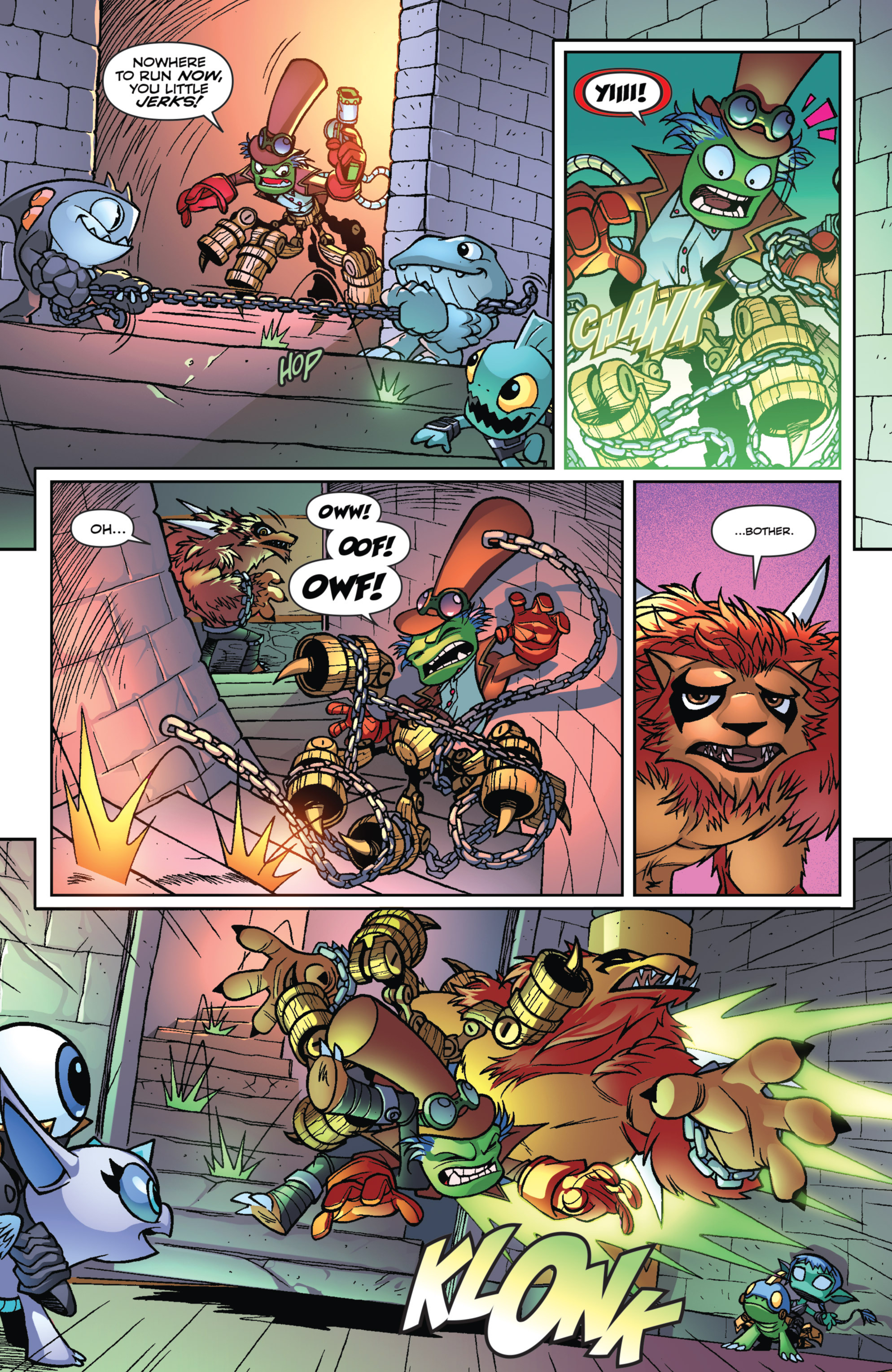 Read online Skylanders comic -  Issue #12 - 16