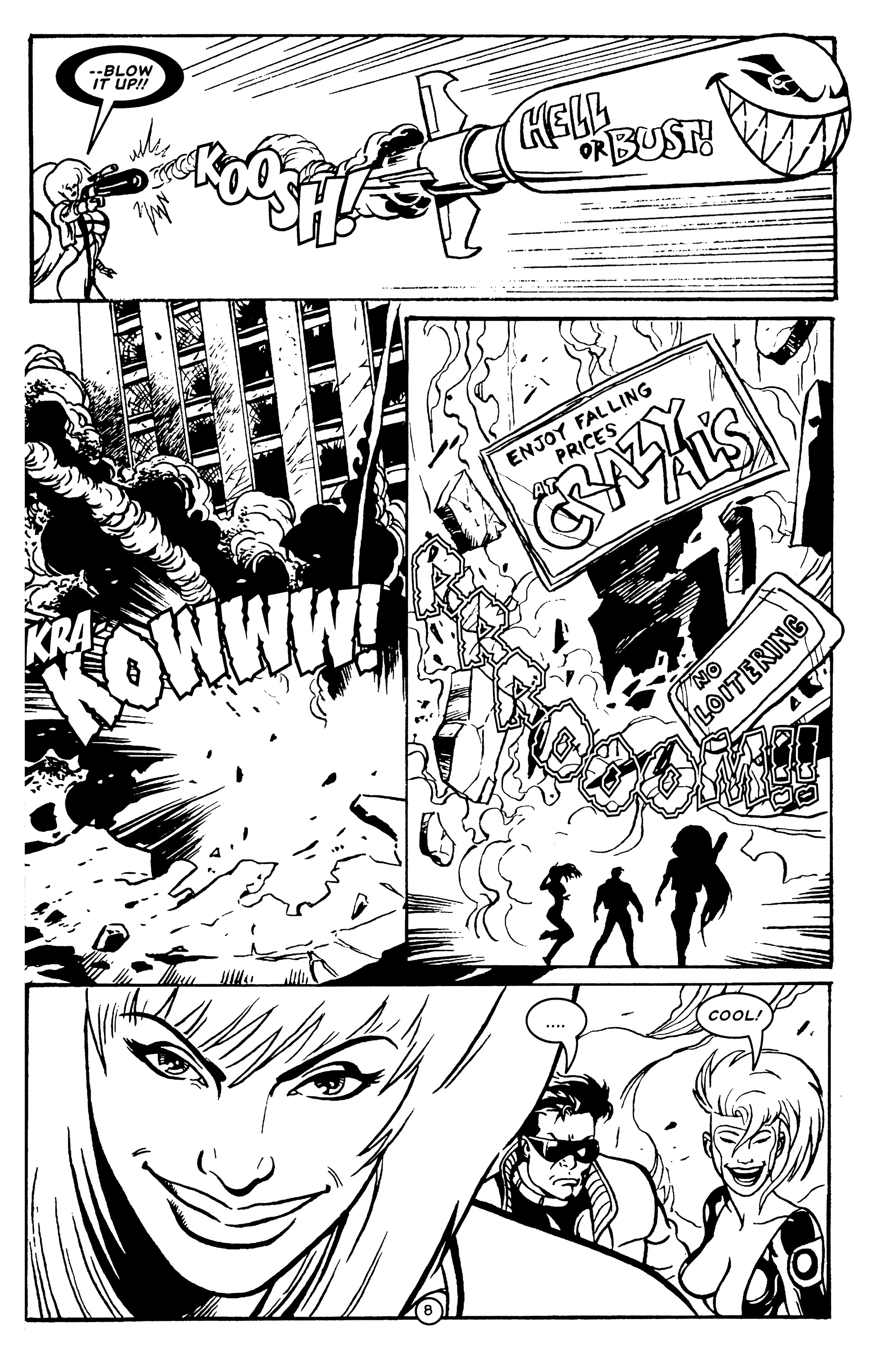 Read online Cybertrash and the Dog comic -  Issue # Full - 9