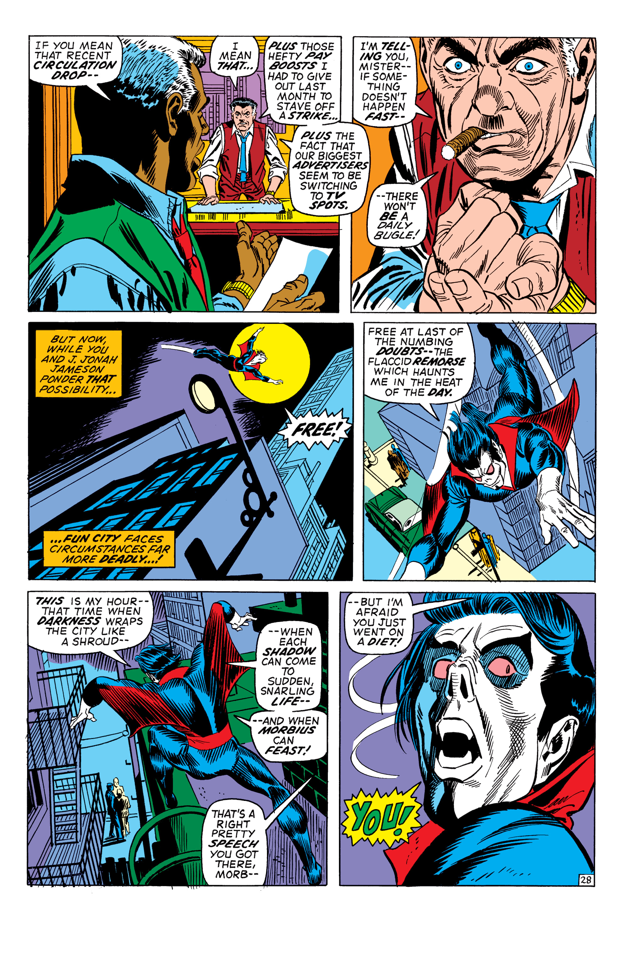 Read online Morbius Epic Collection comic -  Issue # The Living Vampire (Part 1) - 53