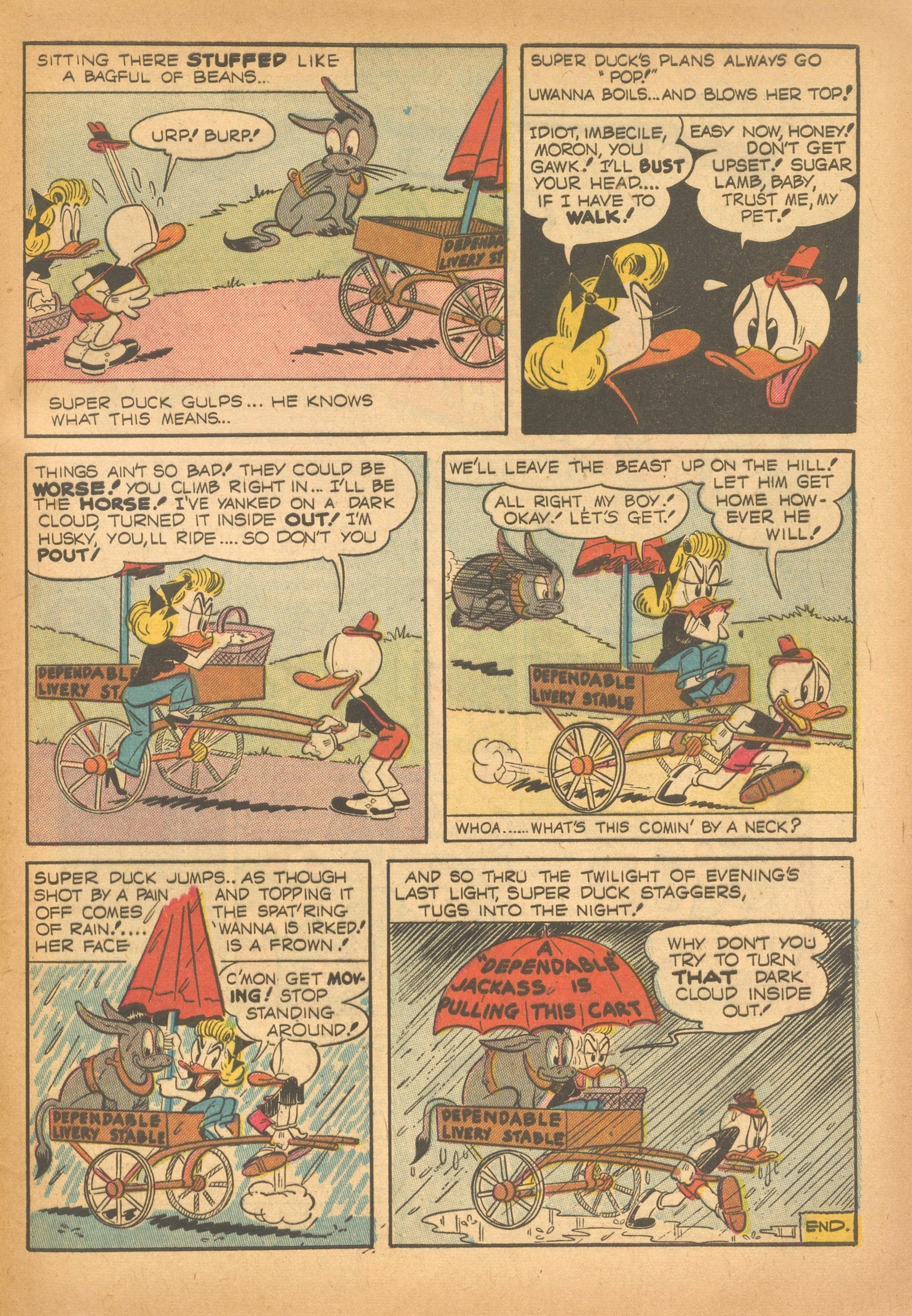 Read online Super Duck Comics comic -  Issue #30 - 49