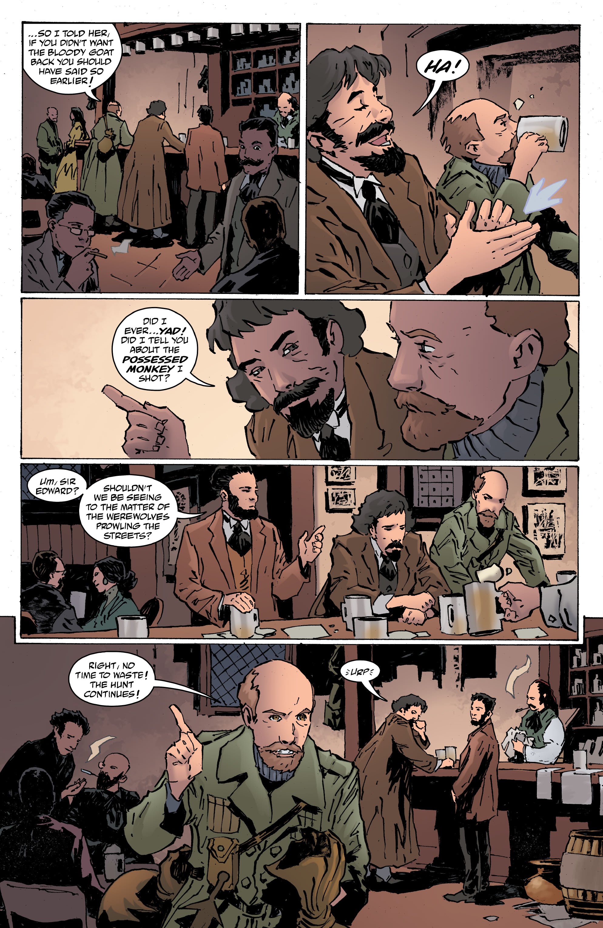 Read online Hellboy: The Silver Lantern Club comic -  Issue #4 - 10