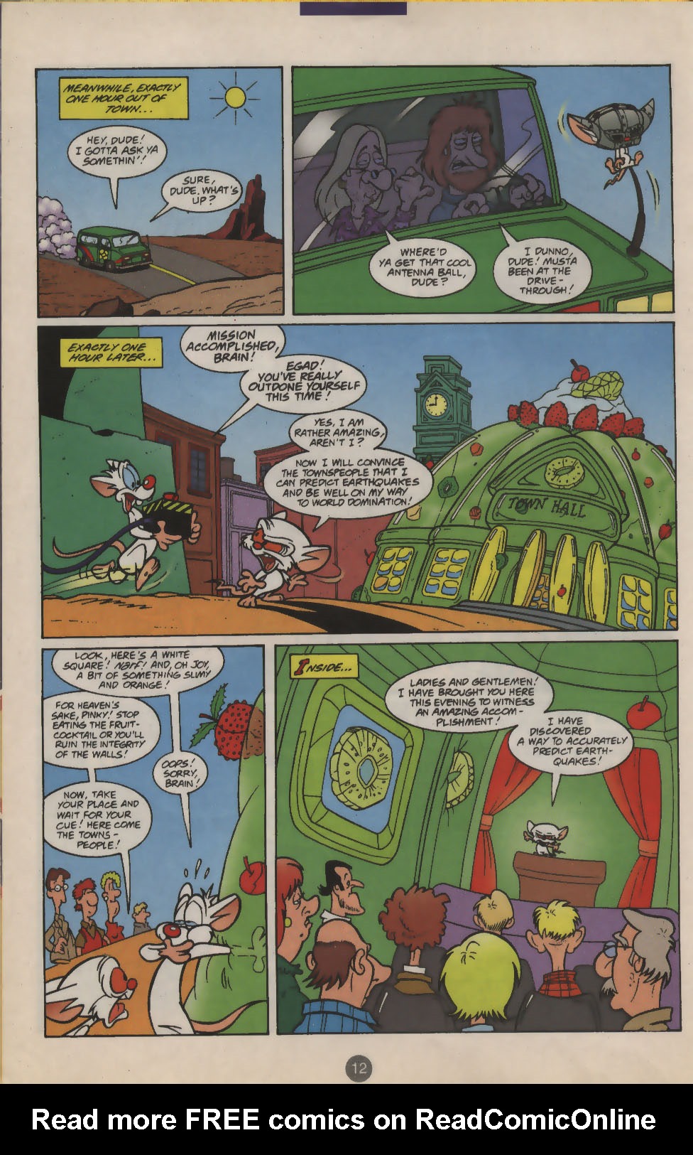 Read online Pinky and The Brain comic -  Issue #22 - 10