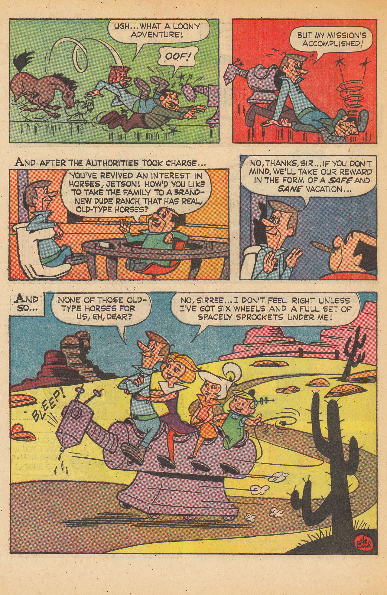 Read online The Jetsons (1963) comic -  Issue #6 - 34