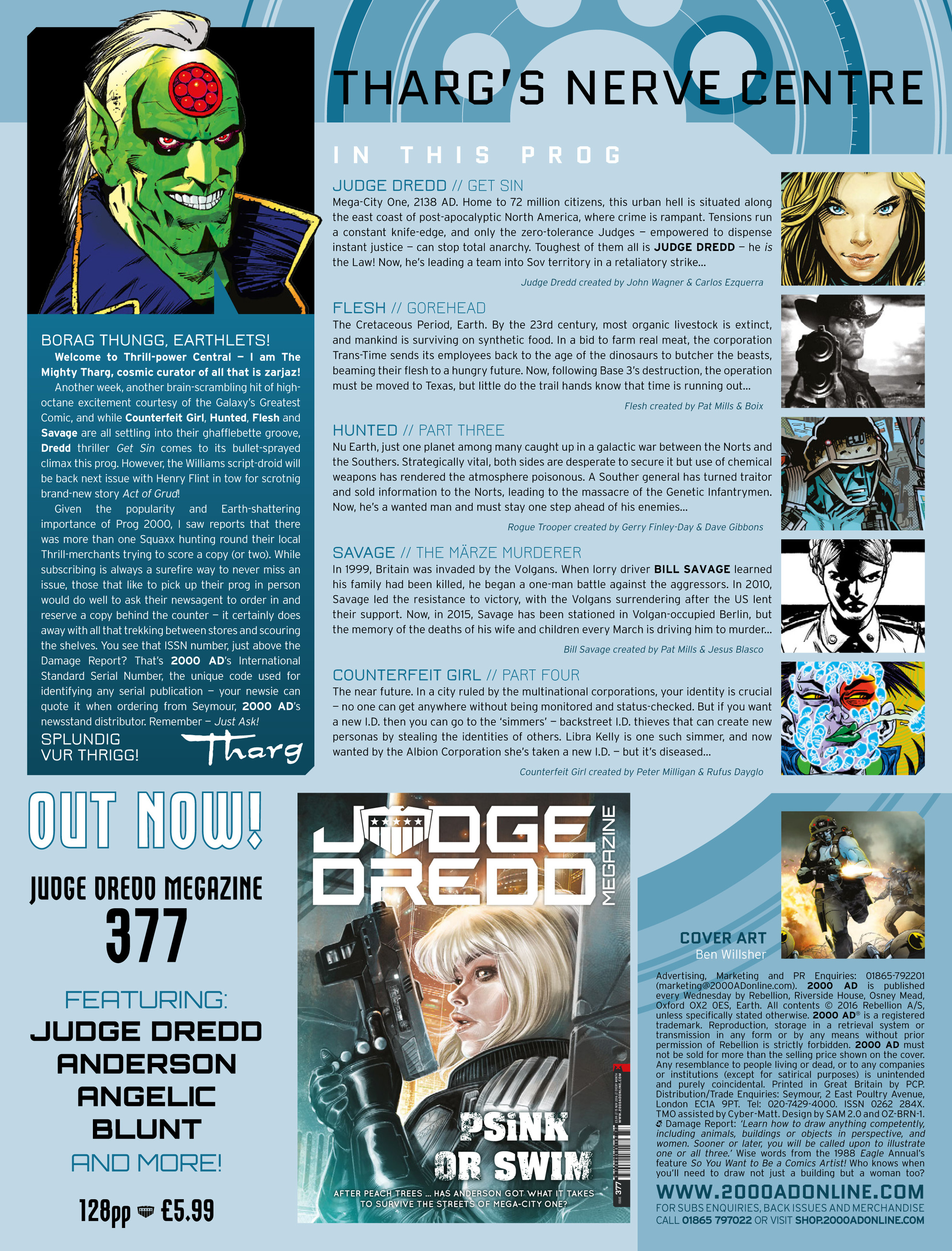 Read online 2000 AD comic -  Issue #2003 - 2