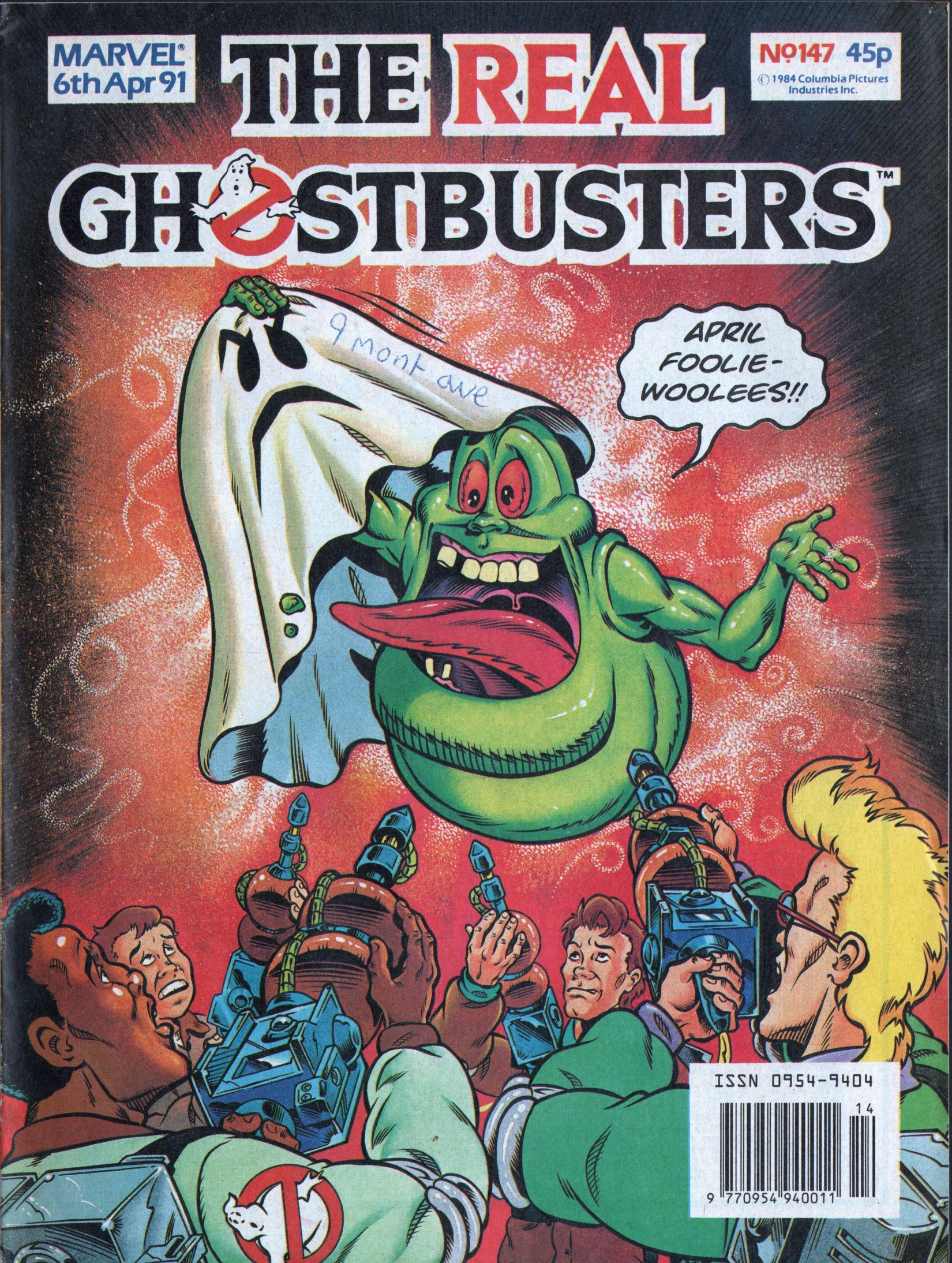 Read online The Real Ghostbusters comic -  Issue #147 - 1