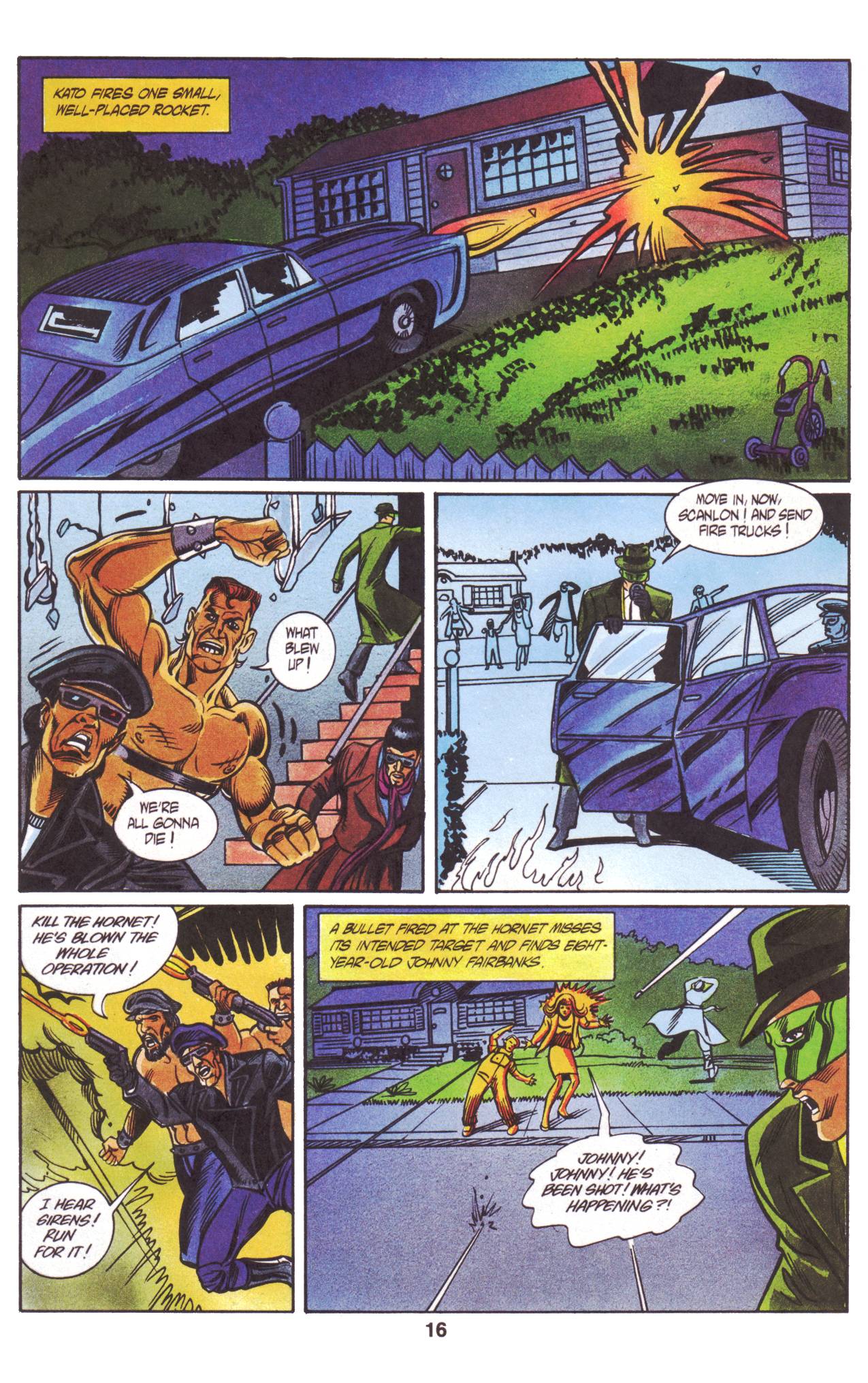 Read online Tales of the Green Hornet (1991) comic -  Issue #3 - 16