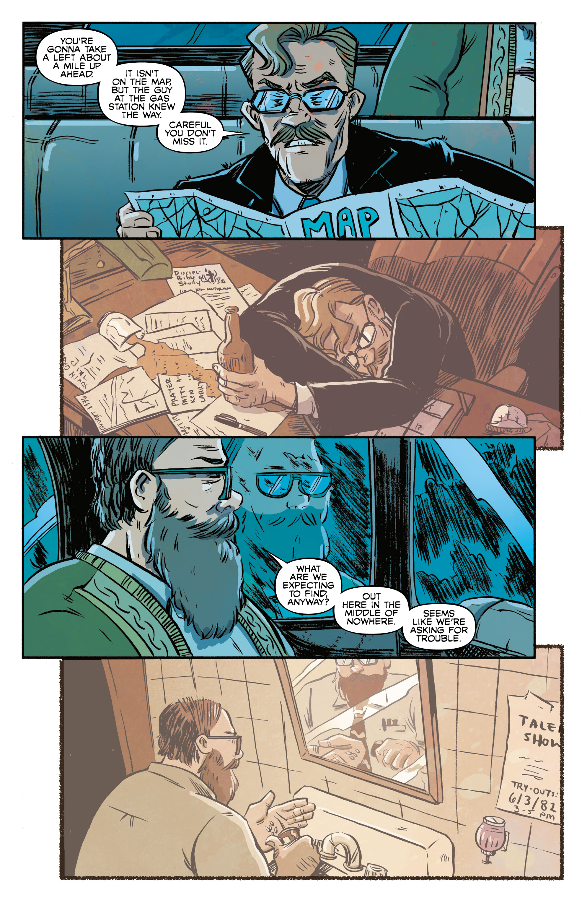 Read online Door to Door, Night by Night comic -  Issue #2 - 22