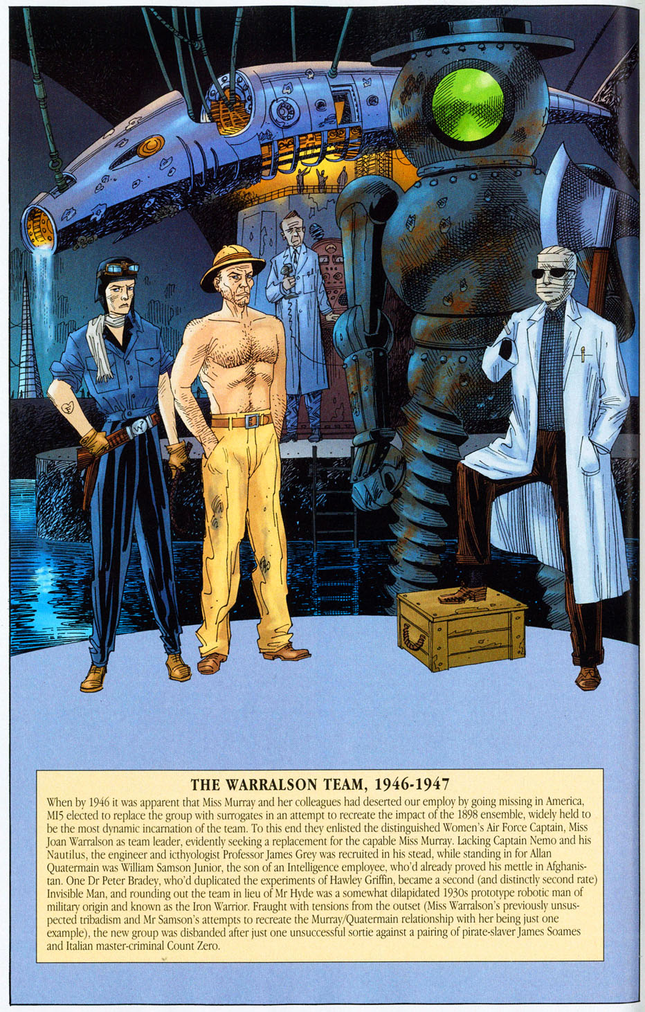 Read online The League of Extraordinary Gentlemen: Black Dossier comic -  Issue # Full - 156