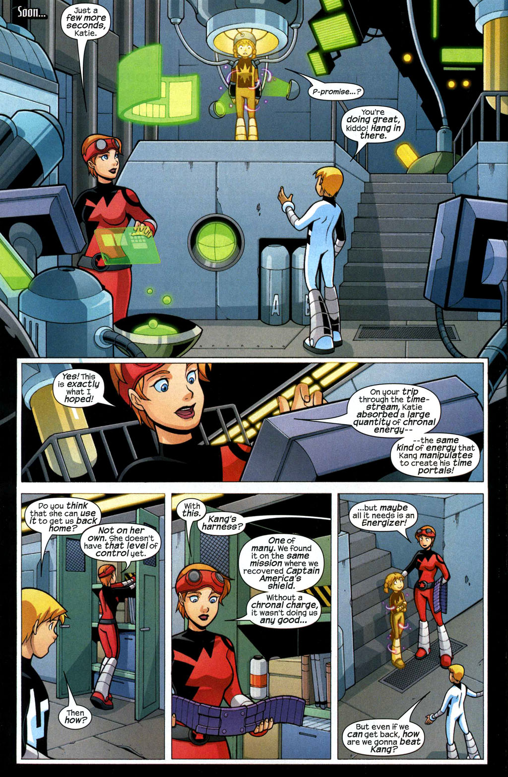 Read online Avengers and Power Pack Assemble! comic -  Issue #4 - 10