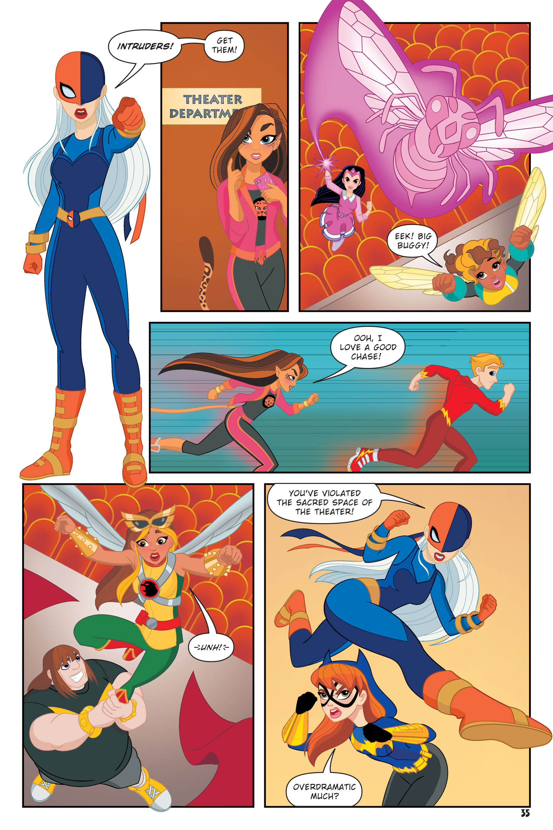 Read online DC Super Hero Girls: Hits and Myths comic -  Issue # Full - 33
