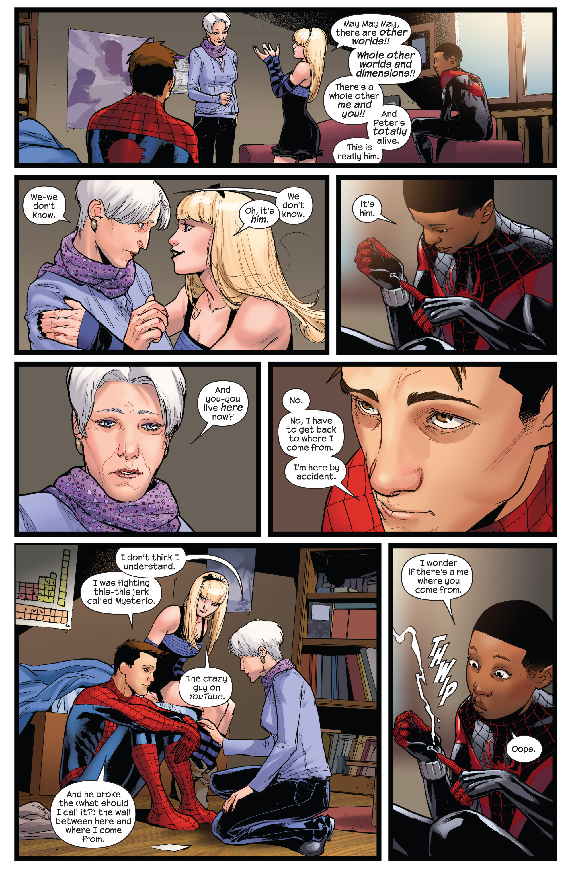Read online Spider-Men comic -  Issue #4 - 10